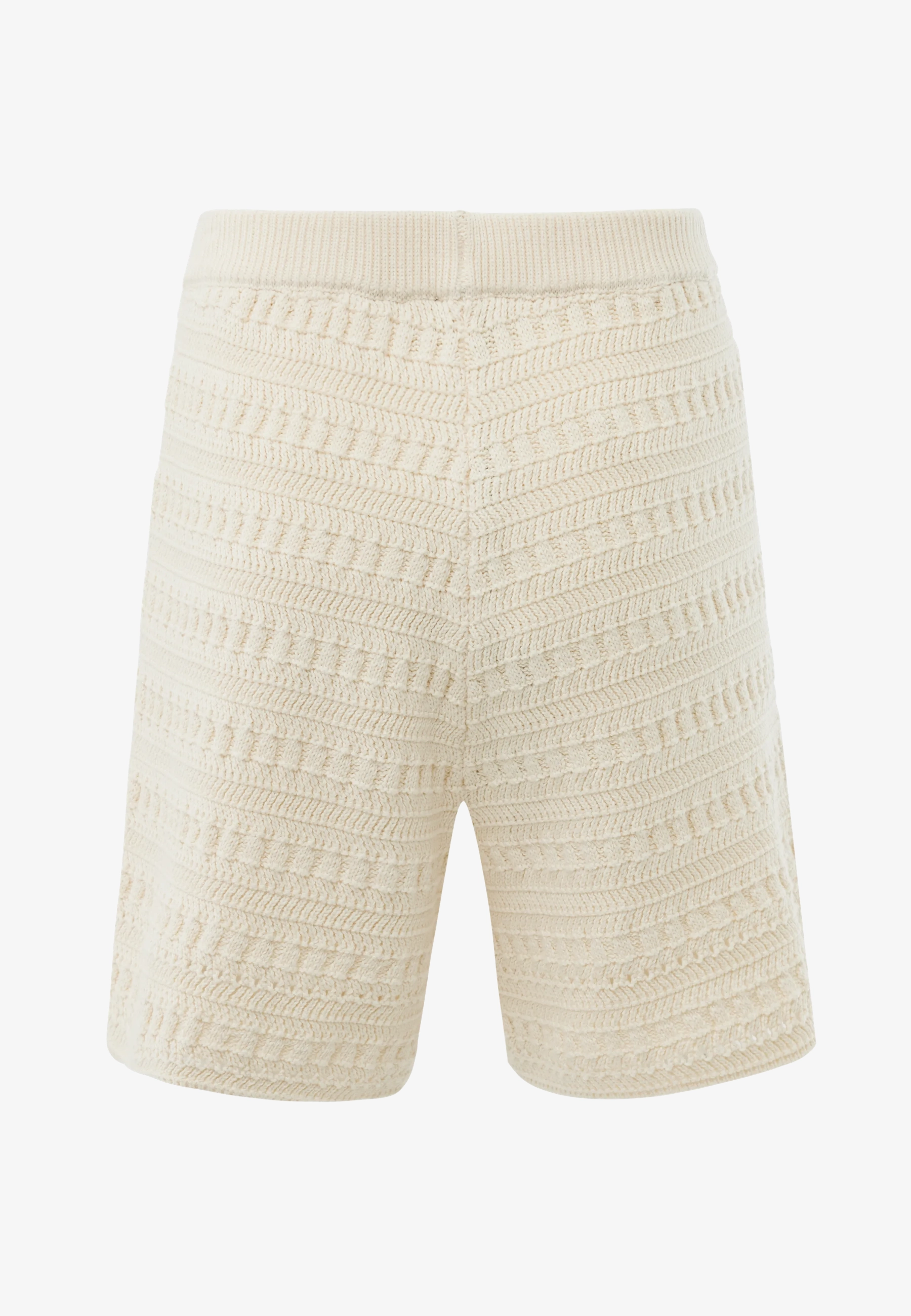 Crochet Shorts Light Sand