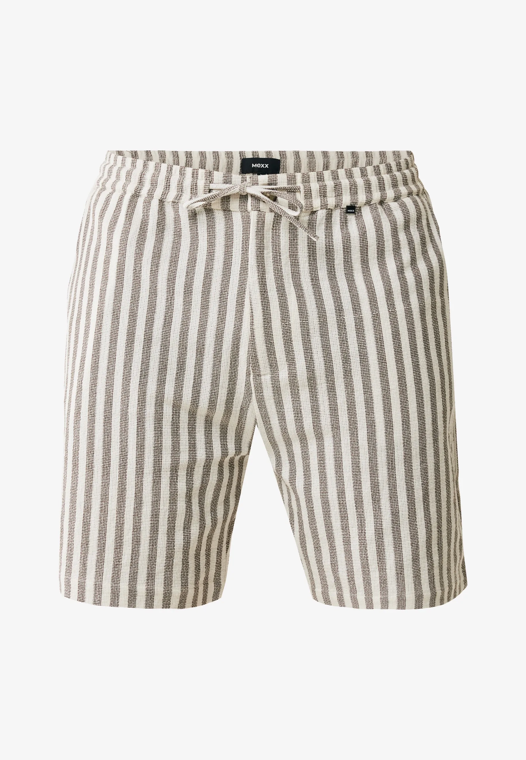 Gestreepte shorts Kruidengroen