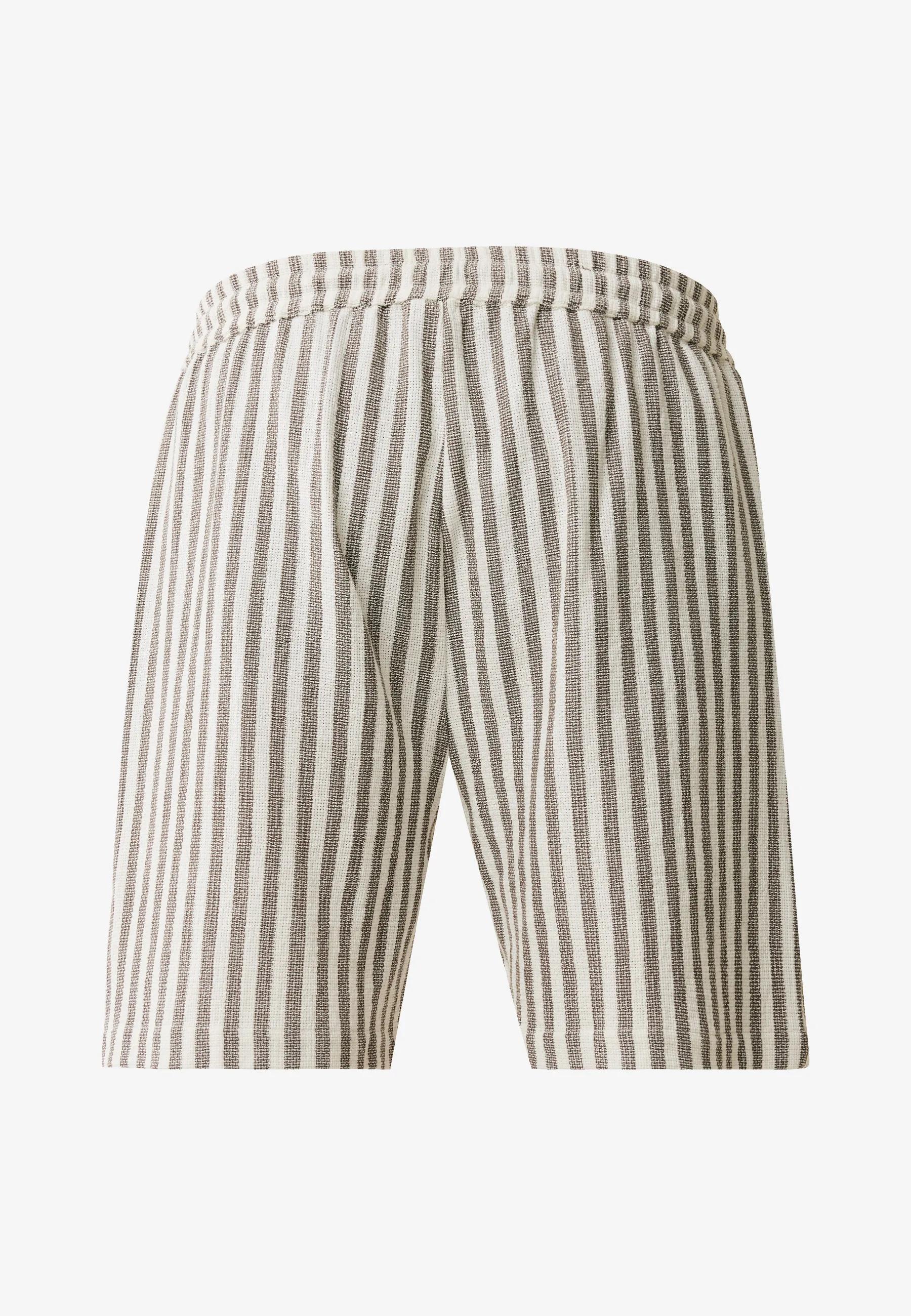 Gestreifte Shorts Herb Green
