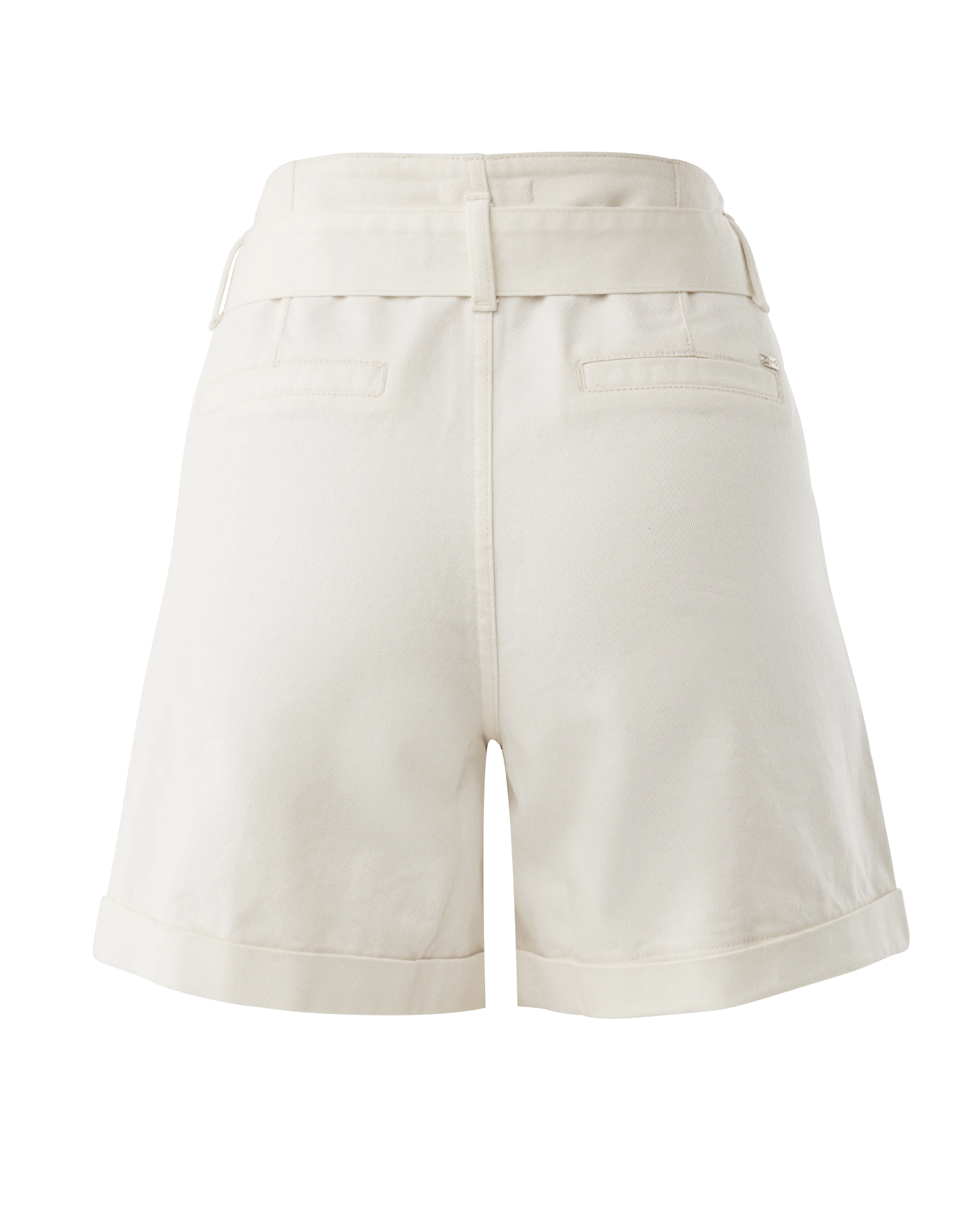 Paperbag shorts Gebroken wit