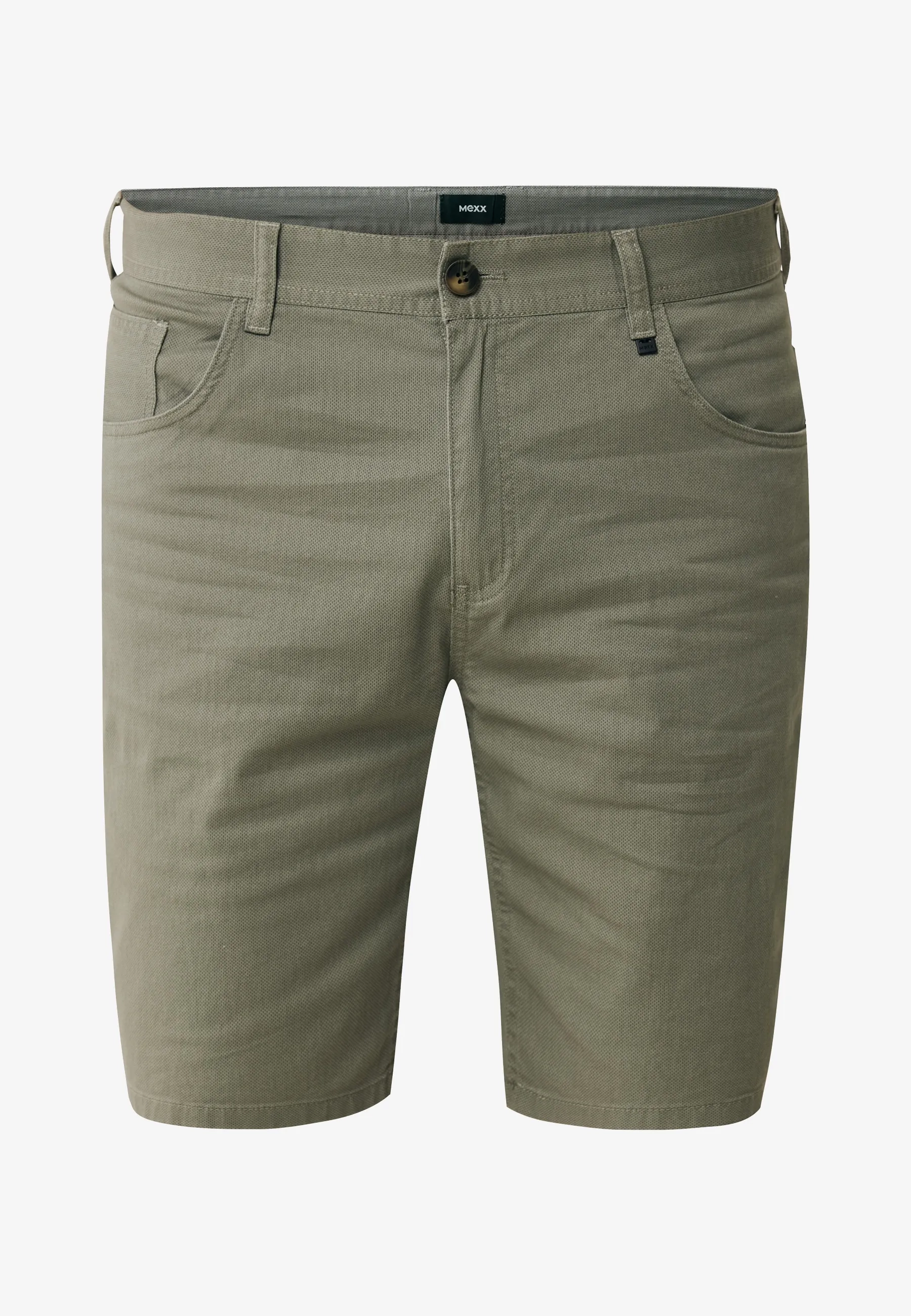 Allover Print Chino Shorts Green Sage