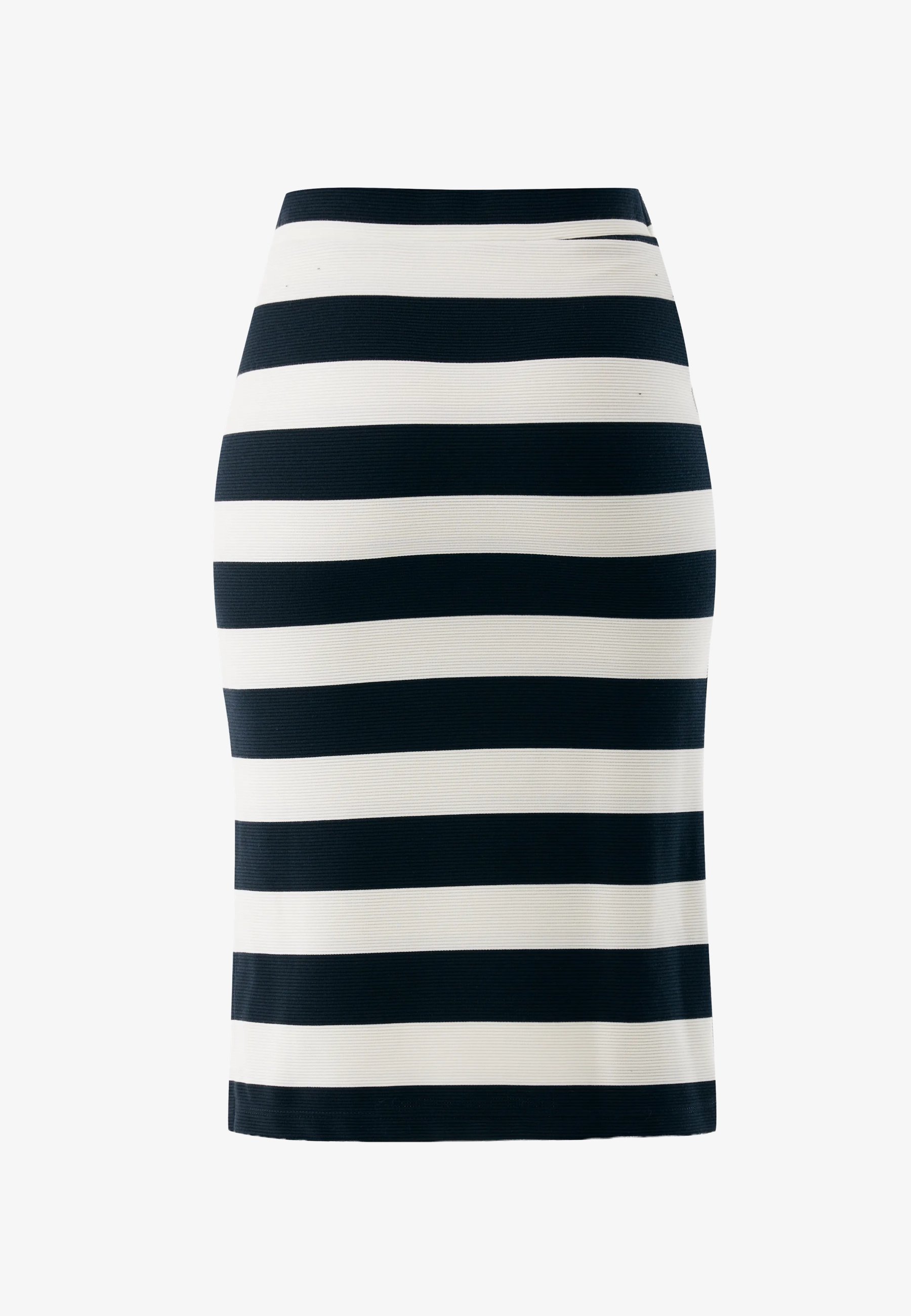 Gestreepte Kokerrok Midnight Blue