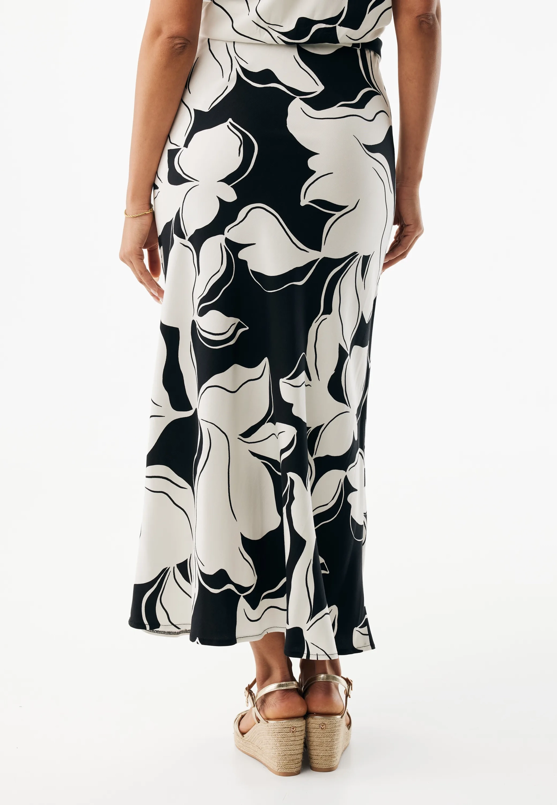 Azalea print midirok Multicolor