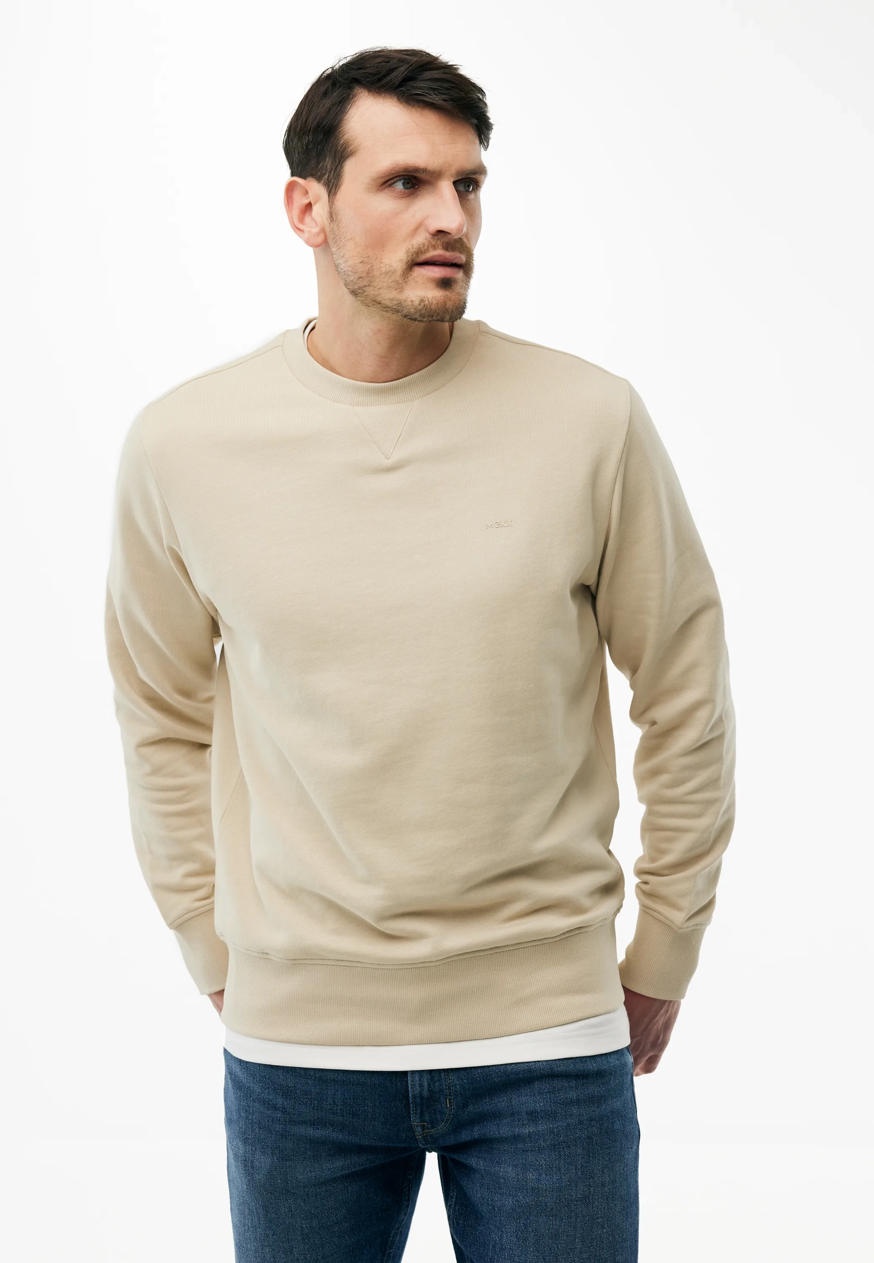 Eiger Trui Ronde Hals Lichtzand