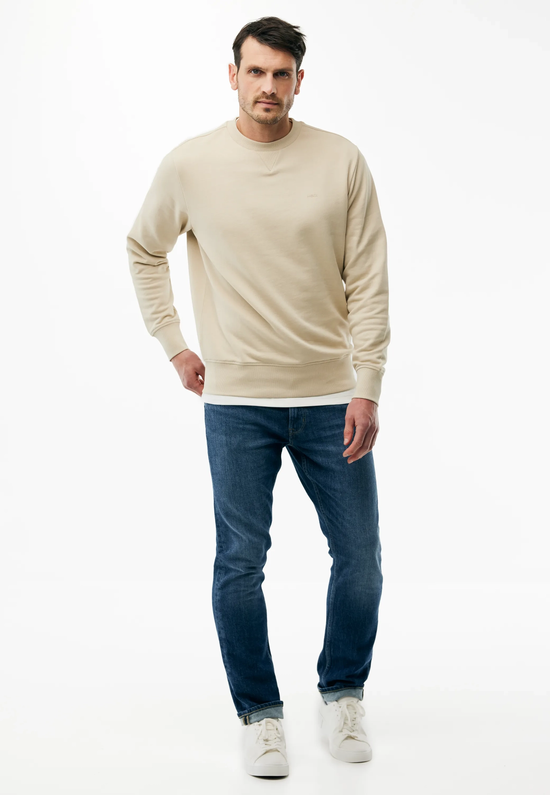 Eiger Trui Ronde Hals Lichtzand