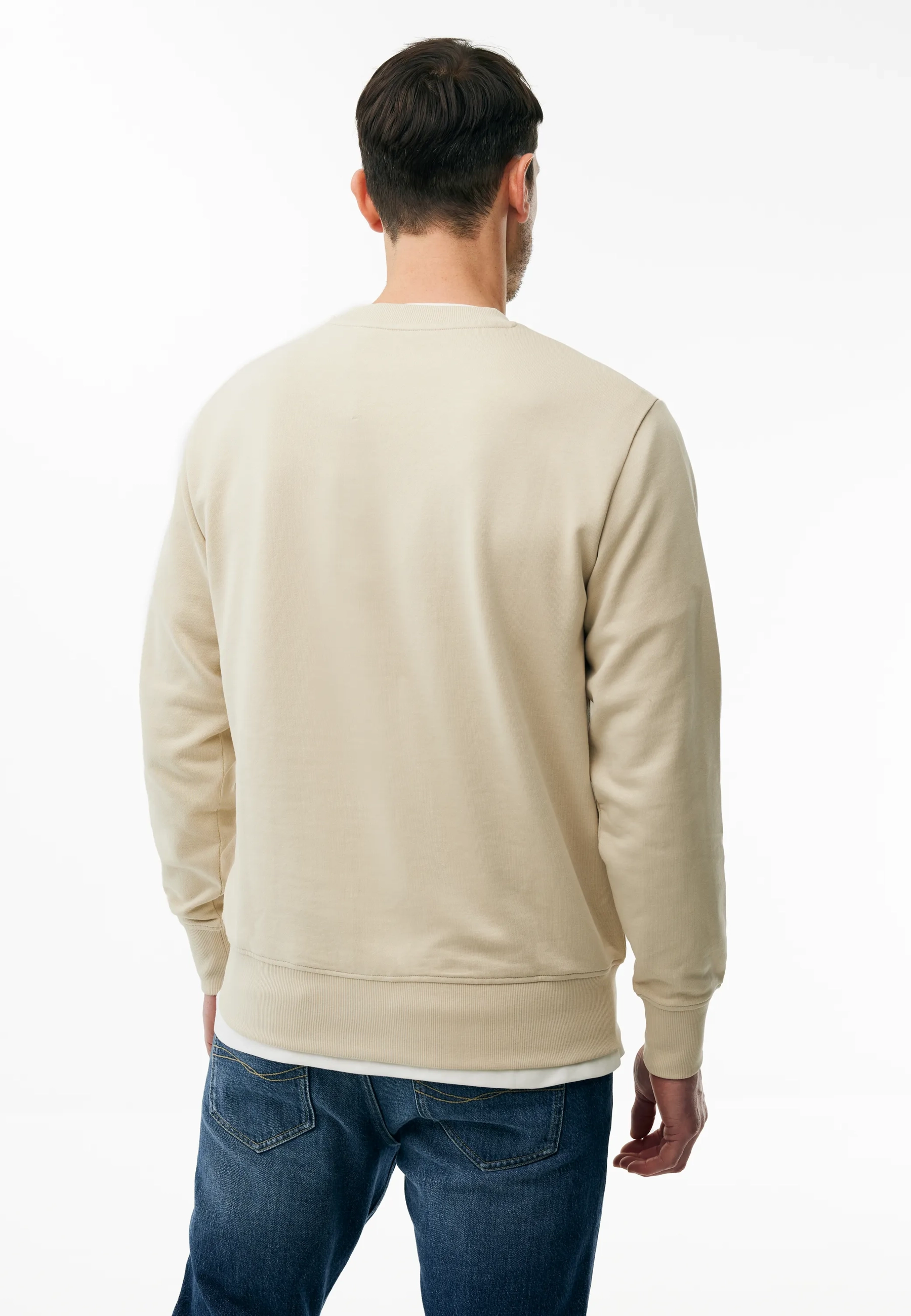 Eiger Trui Ronde Hals Lichtzand