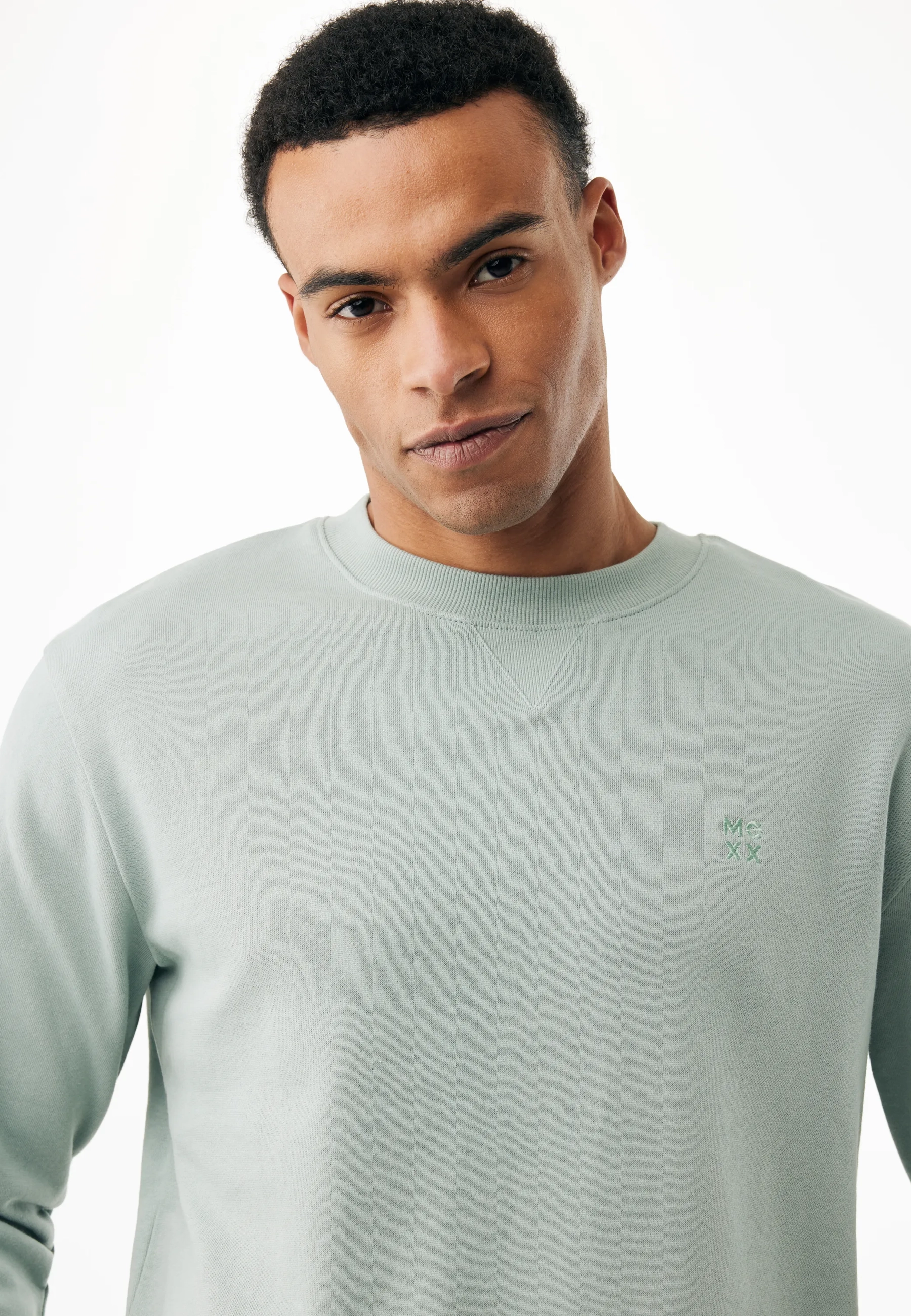 Eiger Trui Ronde Hals Faded Green