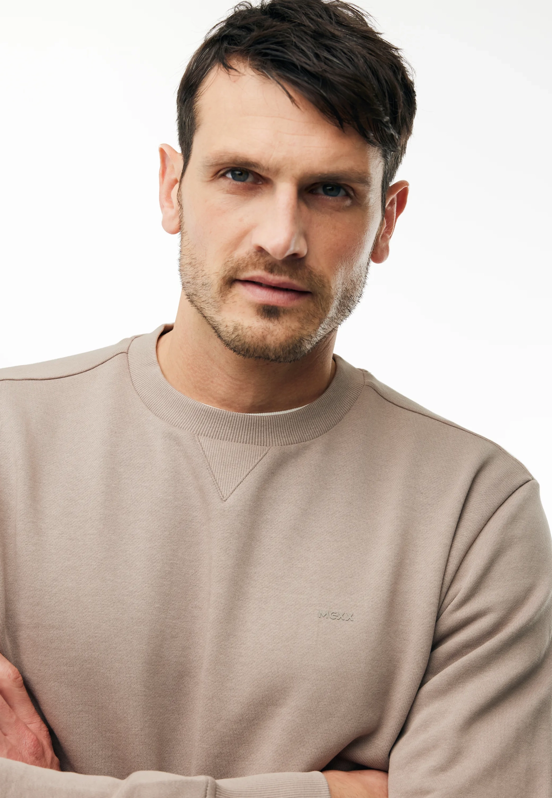 Eiger Trui Ronde Hals Taupe