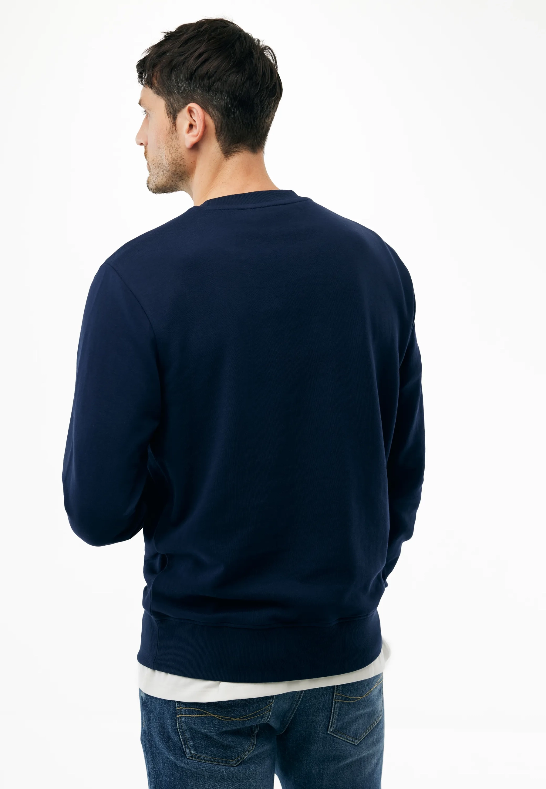 Eiger Trui Ronde Hals Mid Navy