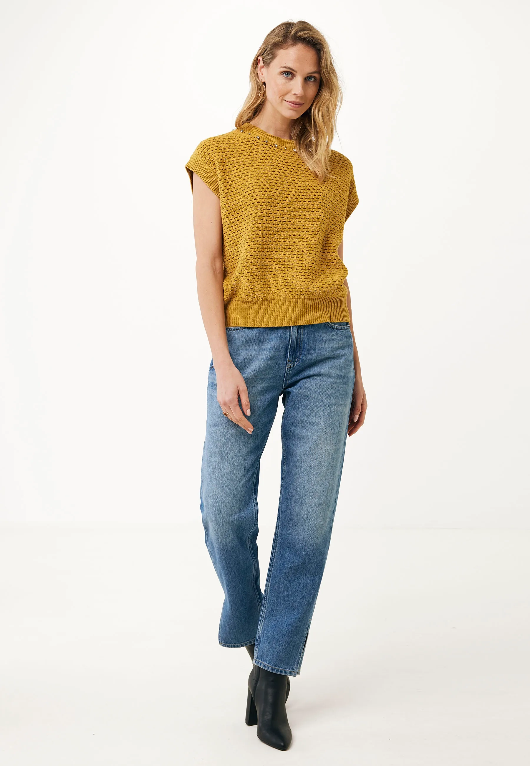 Fancy spencer Geelbruin