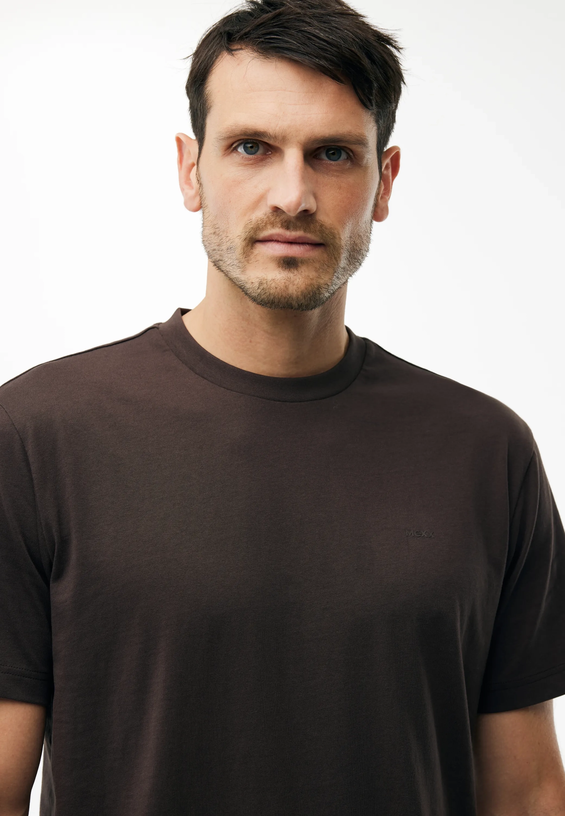 Tay T-shirt Regular Fit Dark Chocolate