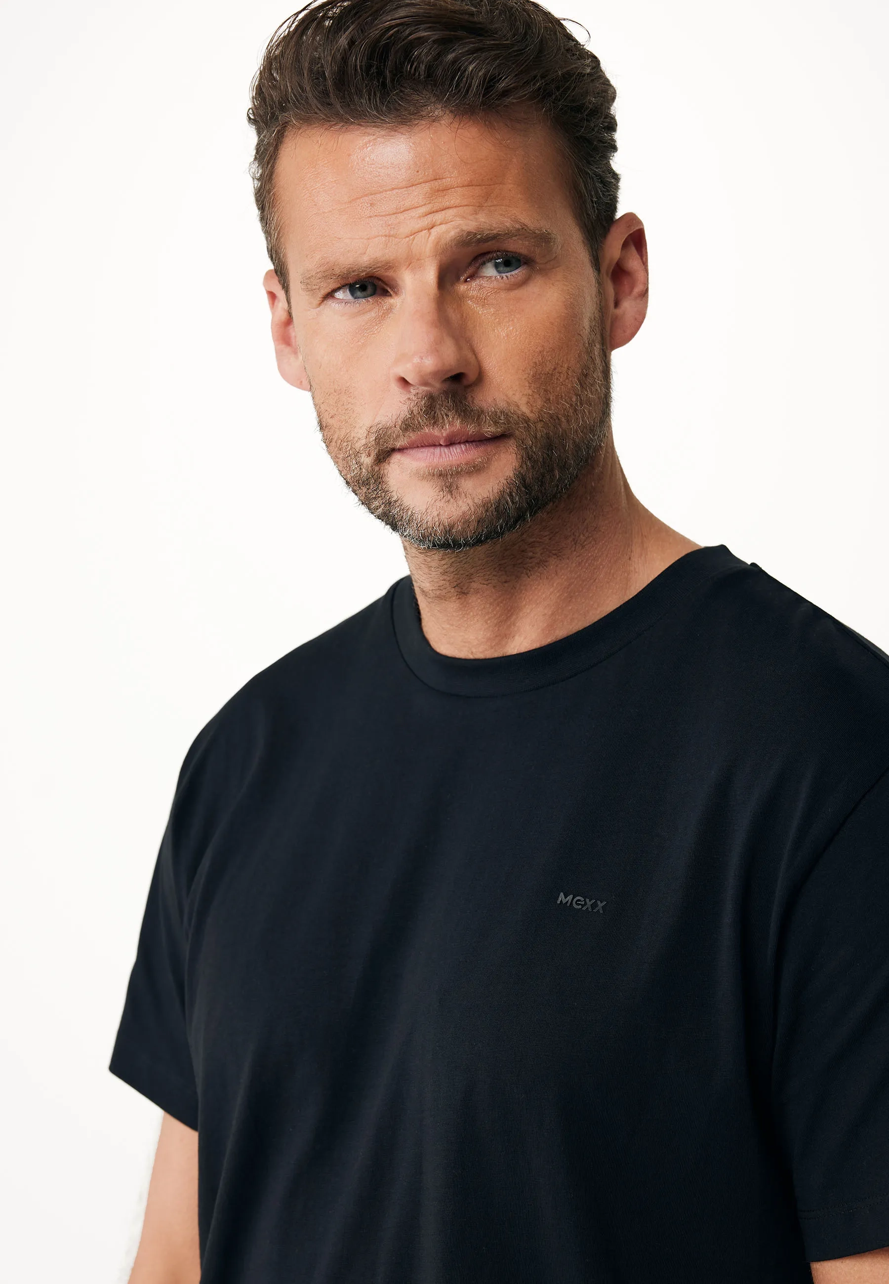 Richard Basic Short Sleeve Regular Fit Black