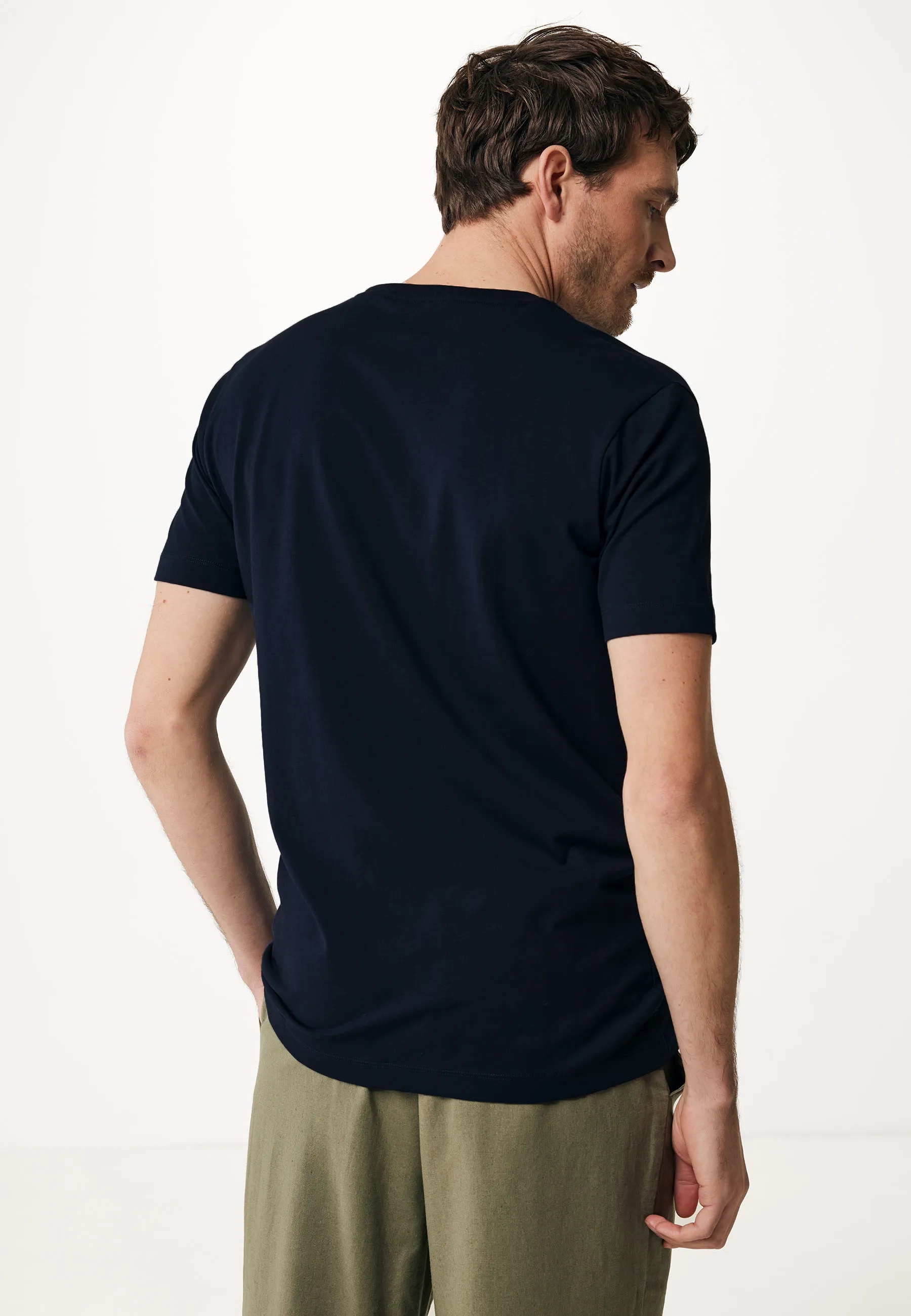 Oliver Basic Short Sleeve Slim Fit Black