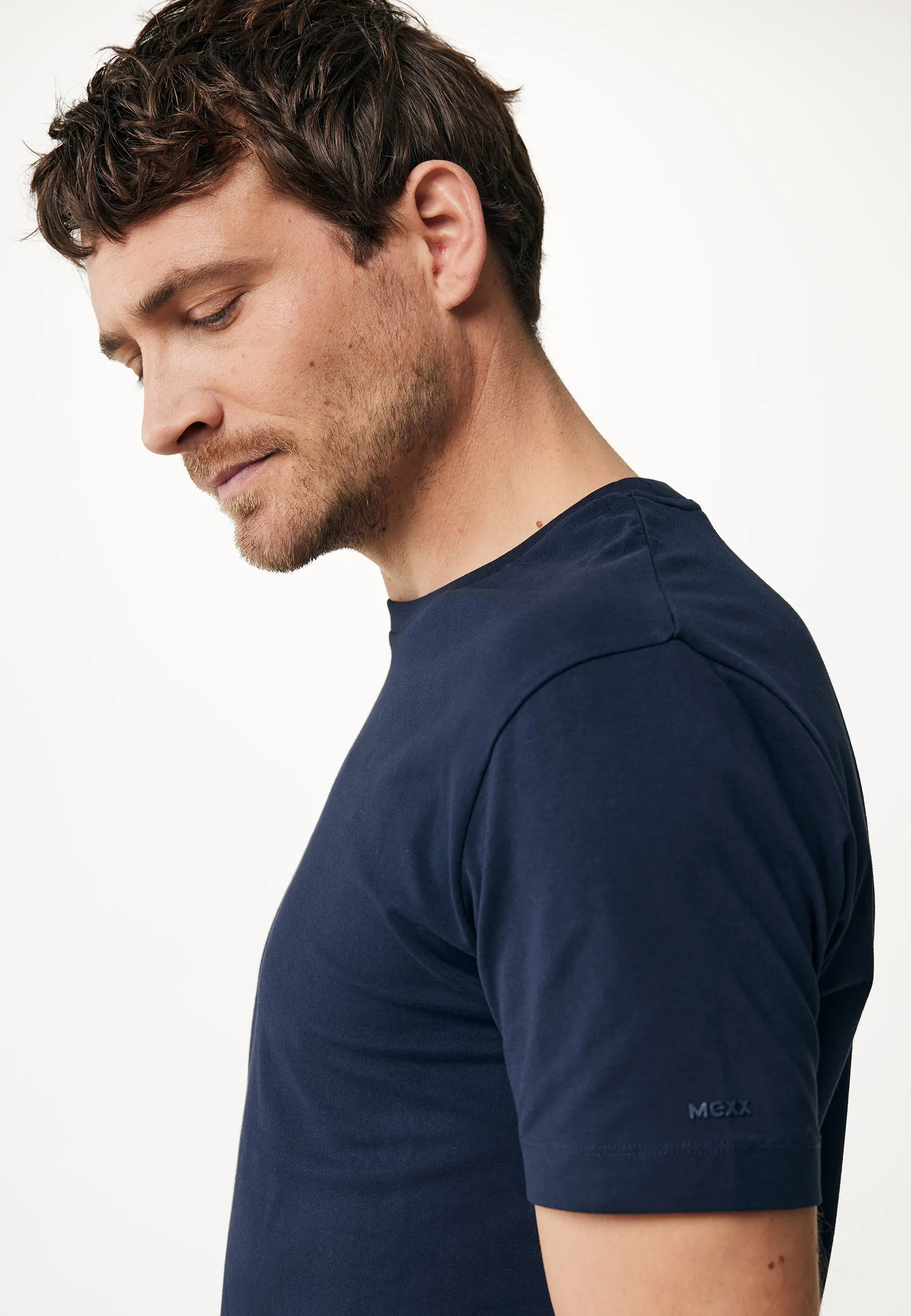 Oliver Basic Short Sleeve Slim Fit Navy