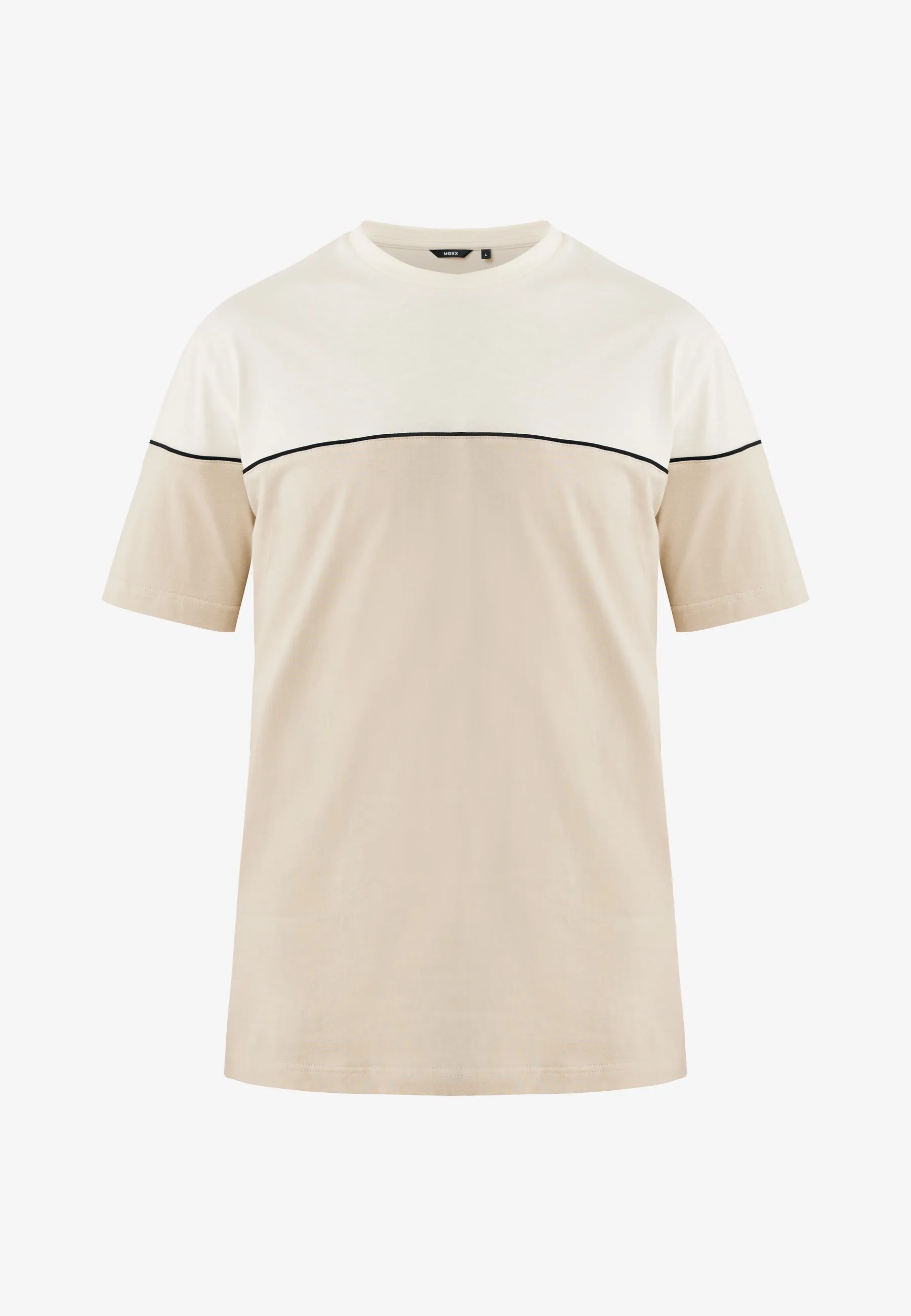 Colorblock T-shirt Regular Fit Sand