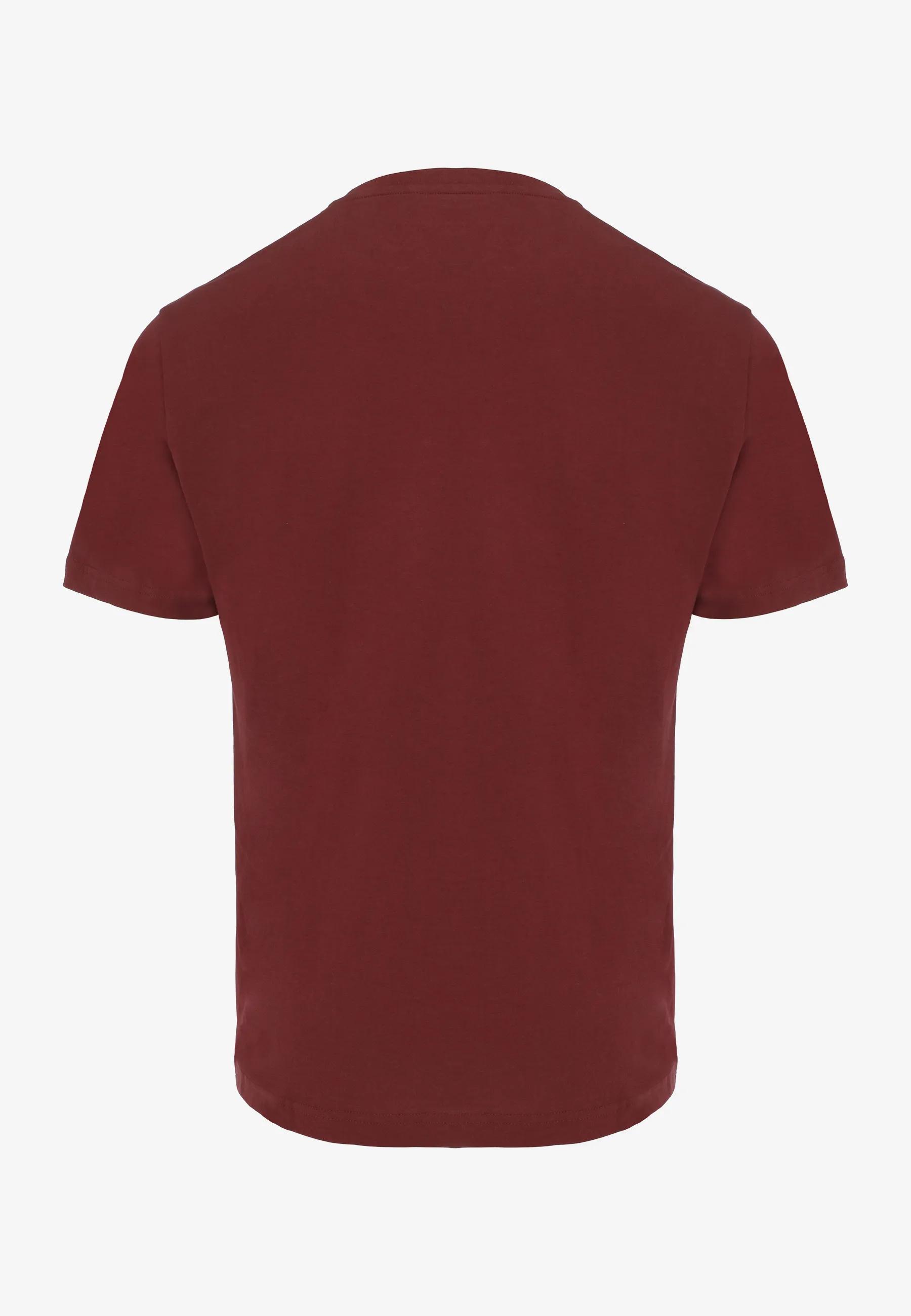 Richard T-Shirt Regular Fit Burgunderrot