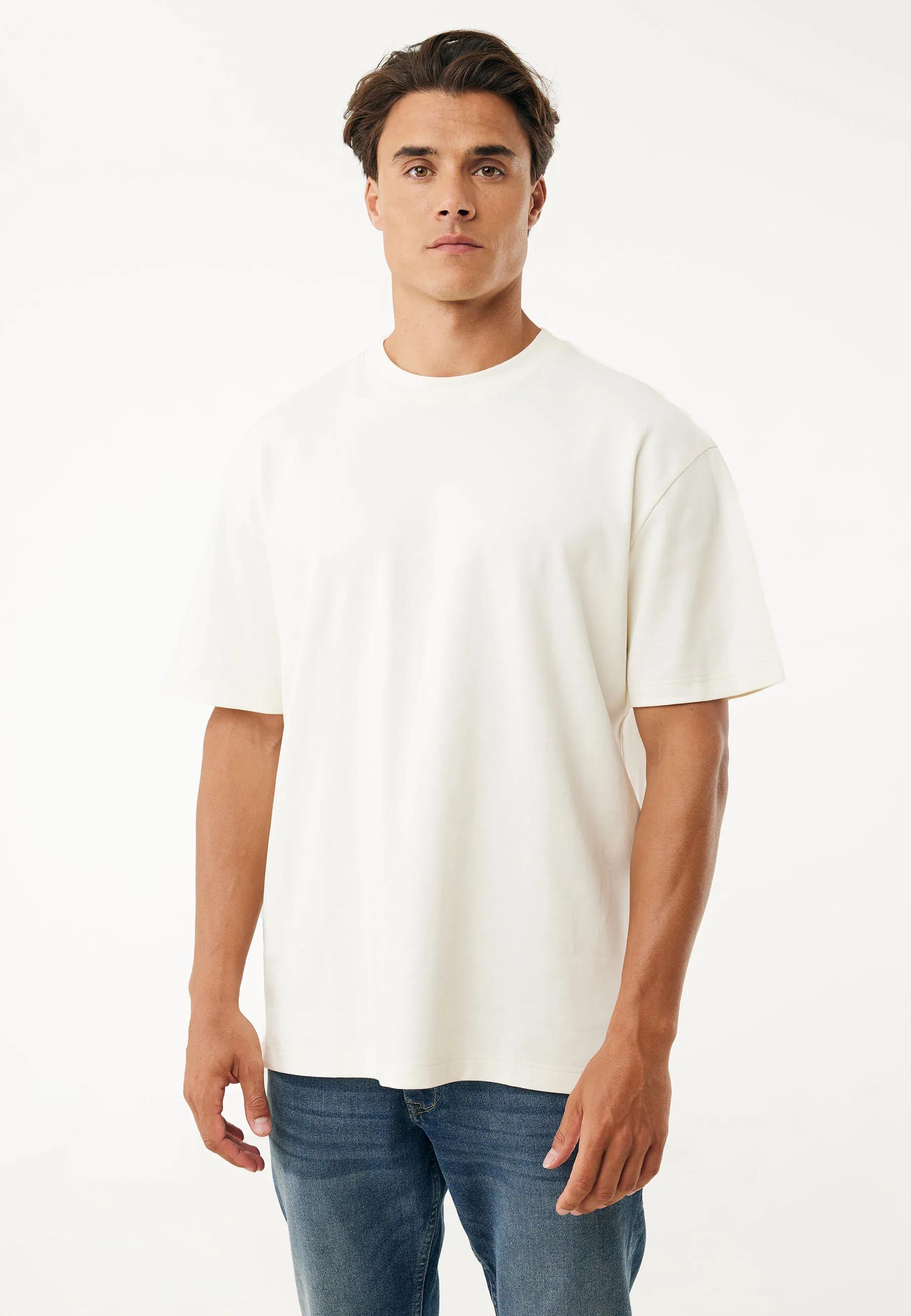 Himalaya T-Shirt Loose Fit Warmweiß