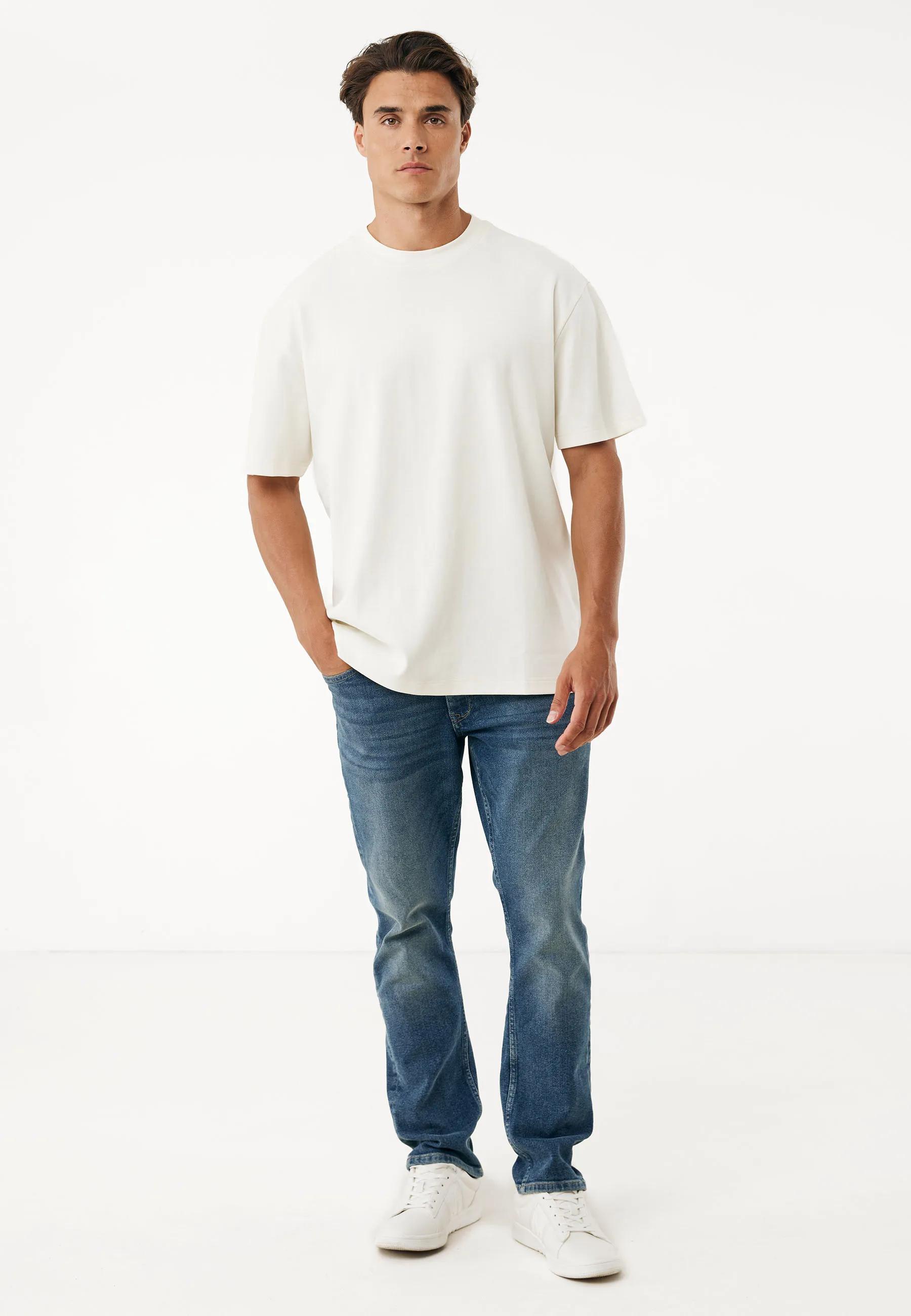 Himalaya T-Shirt Loose Fit Warmweiß