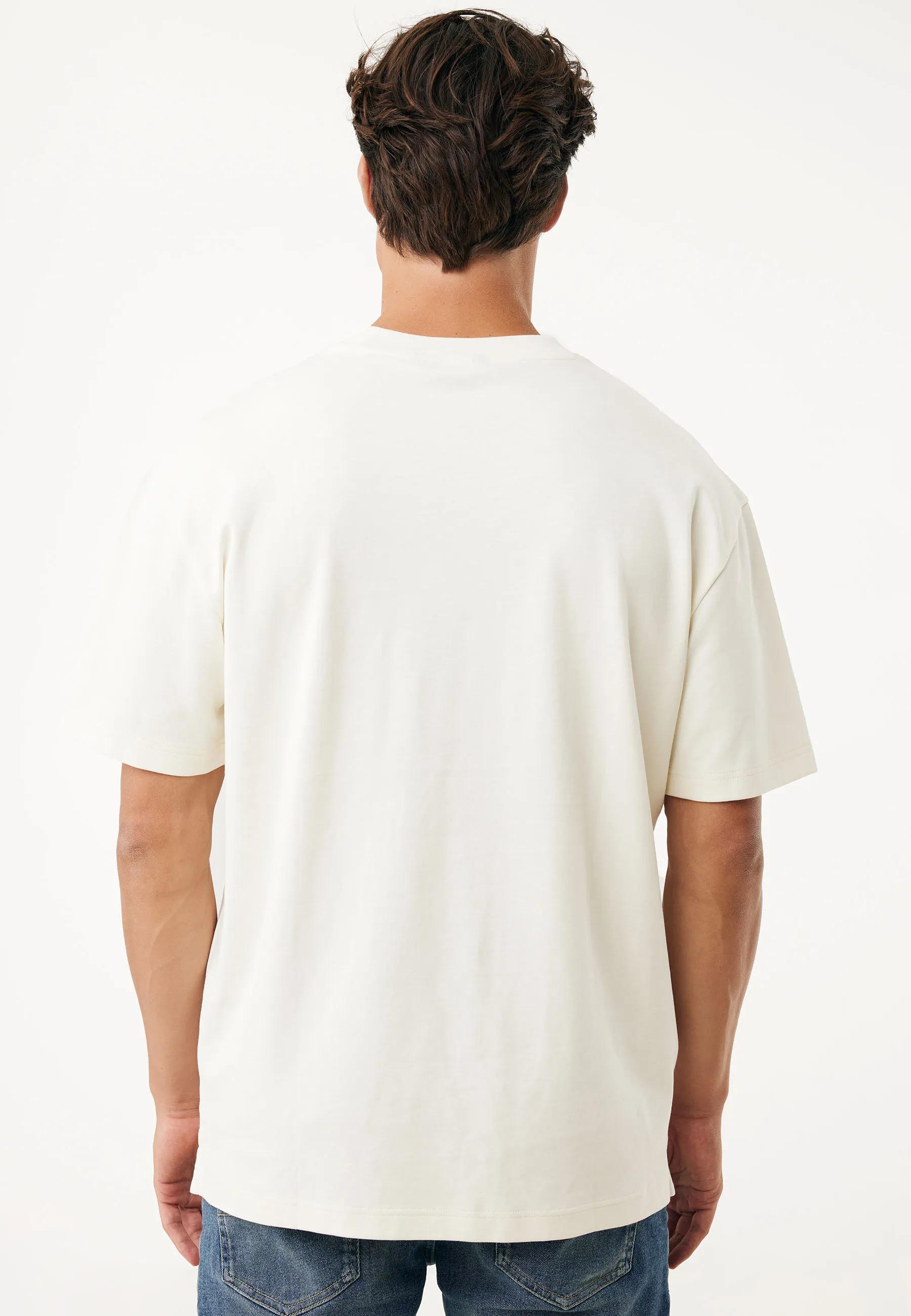 Himalaya T-Shirt Loose Fit Warmweiß