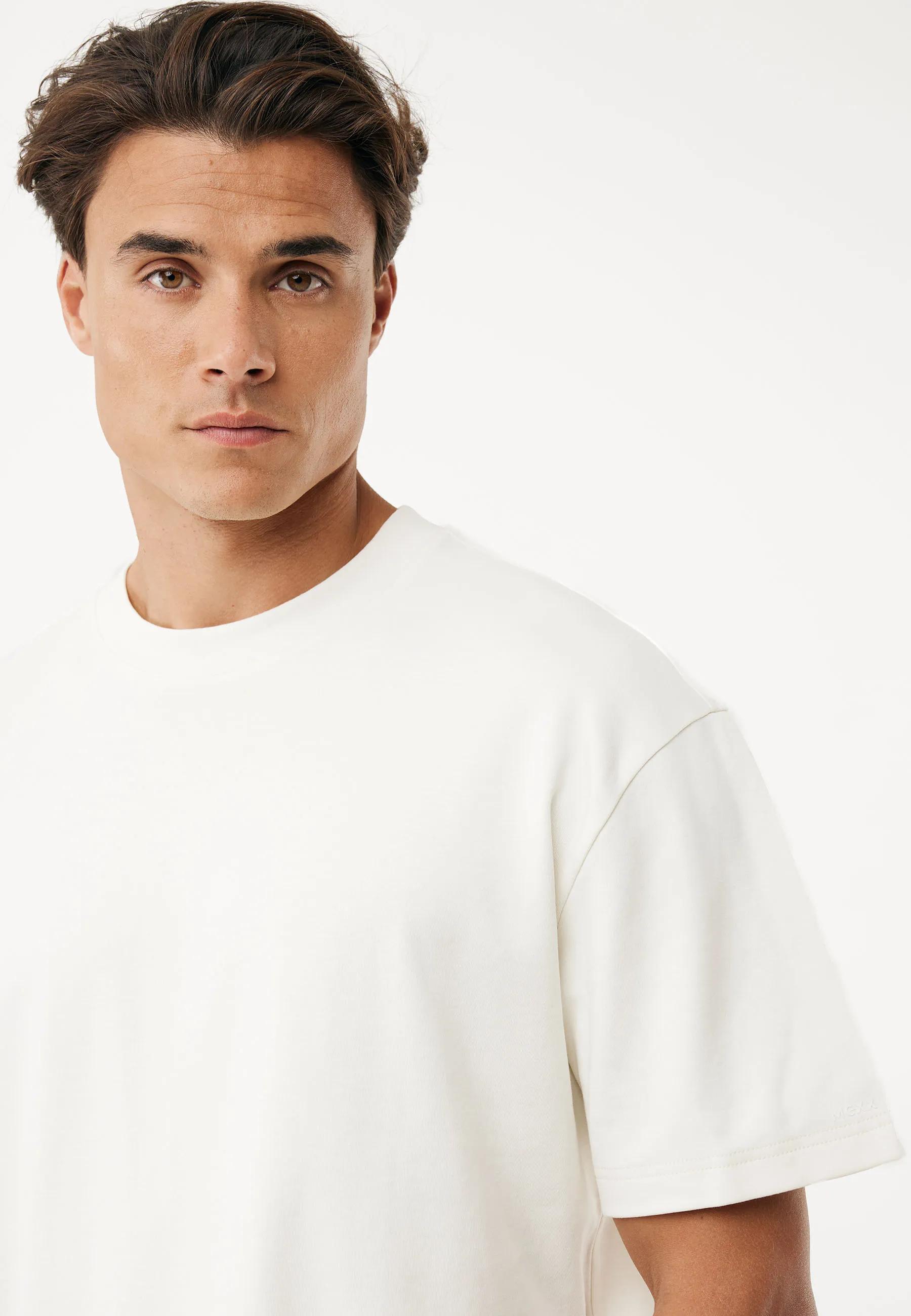 Himalaya T-Shirt Loose Fit Warmweiß