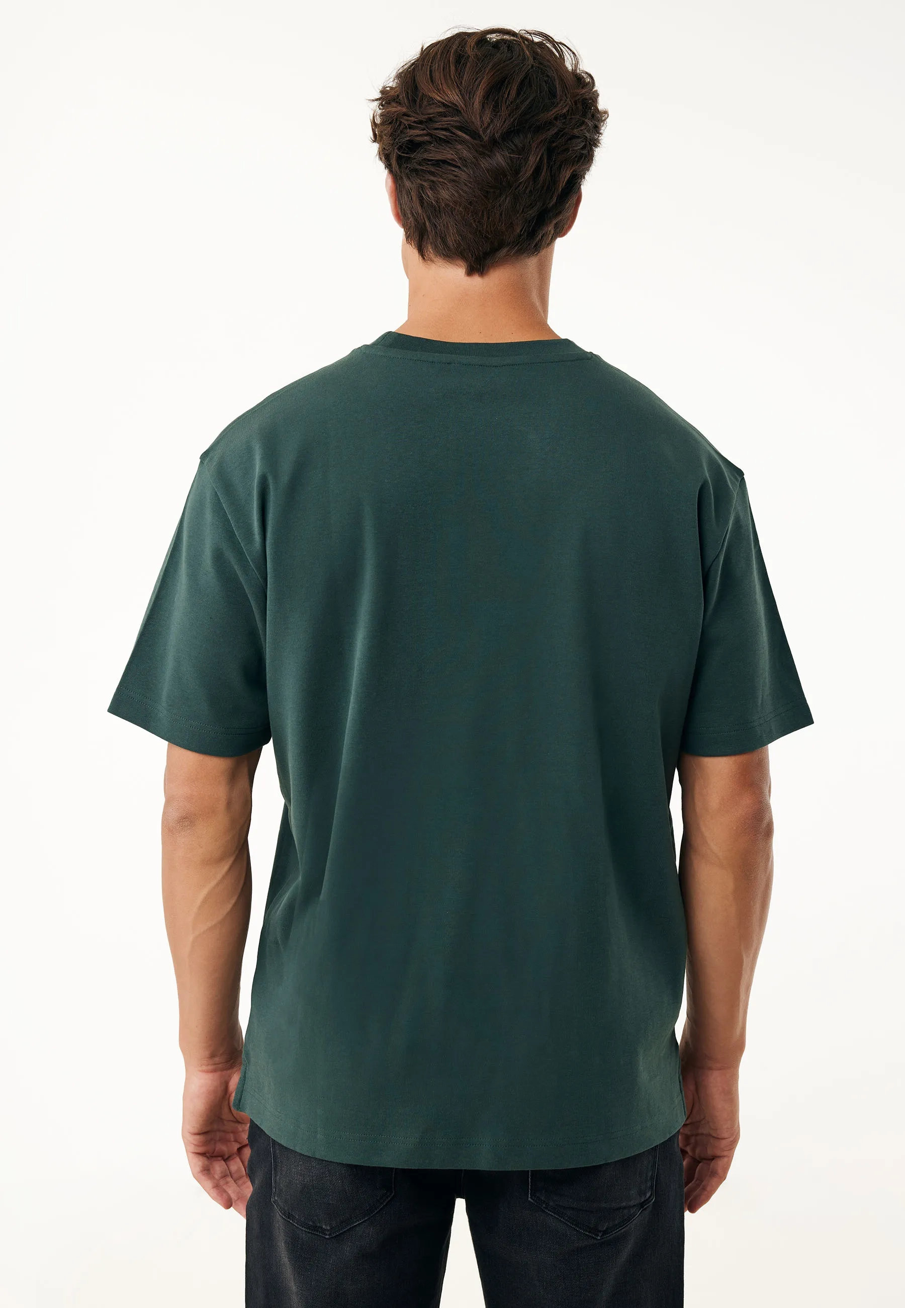 Himalaya Loose Fit T-shirt Deep Green