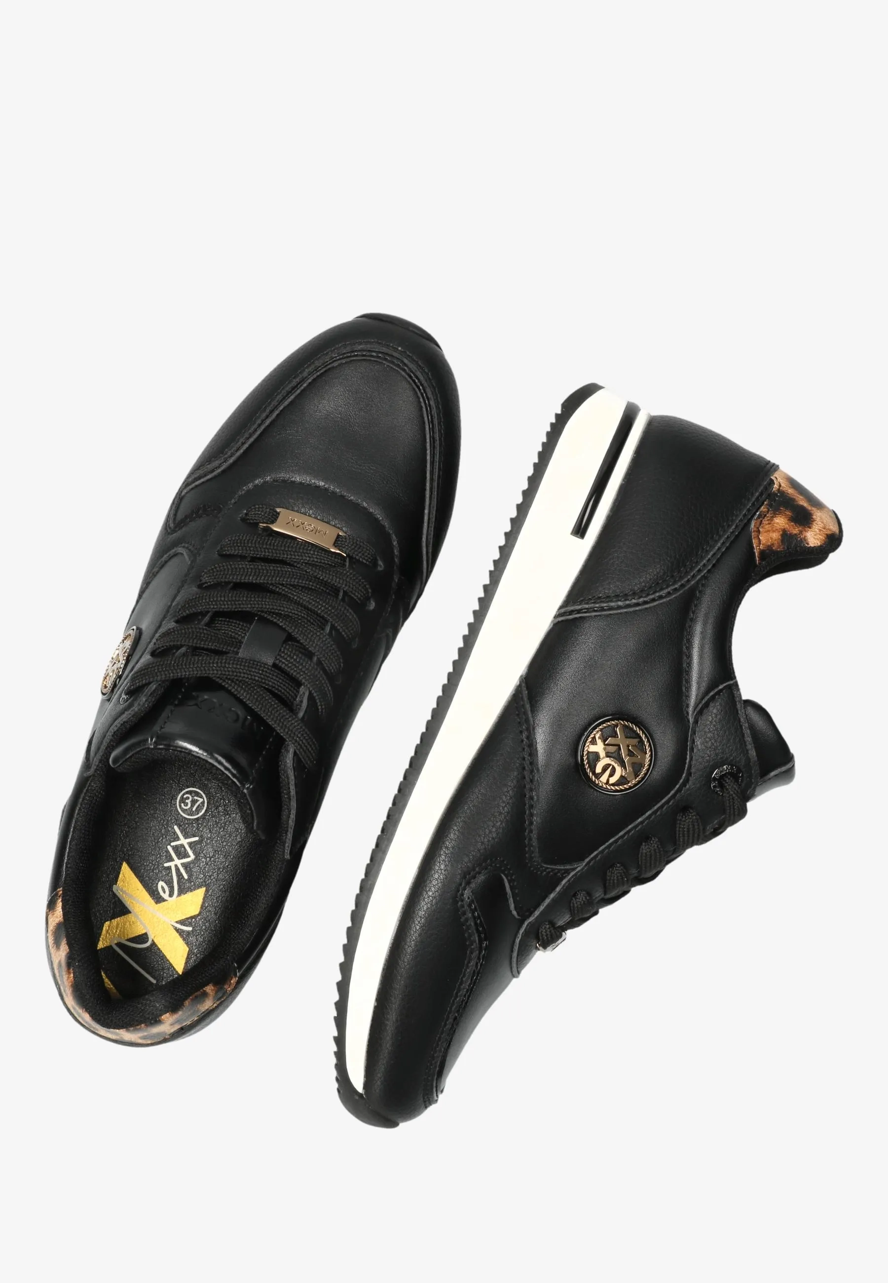 Eke Caia Sneaker Black/Gold