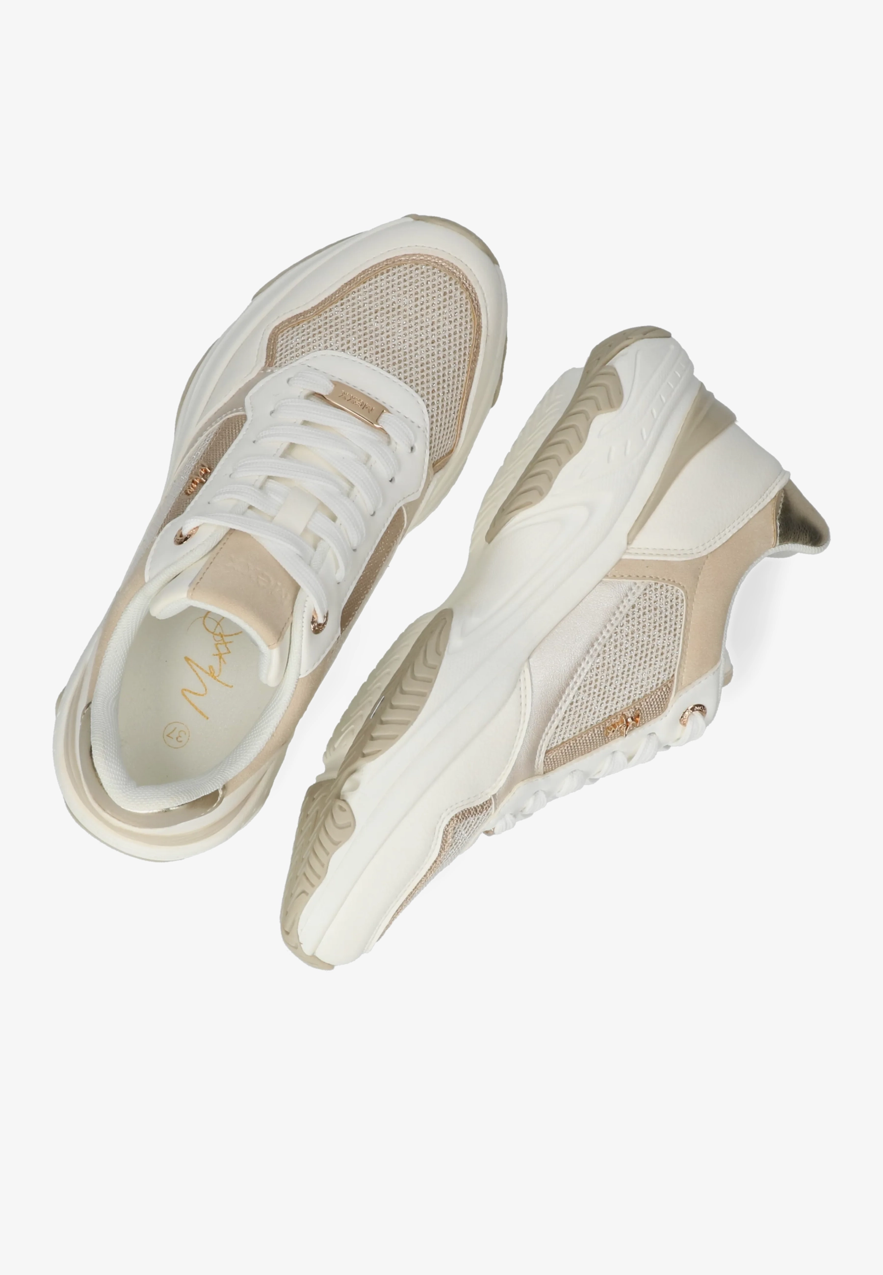 Radja Pax Sneaker White/Gold