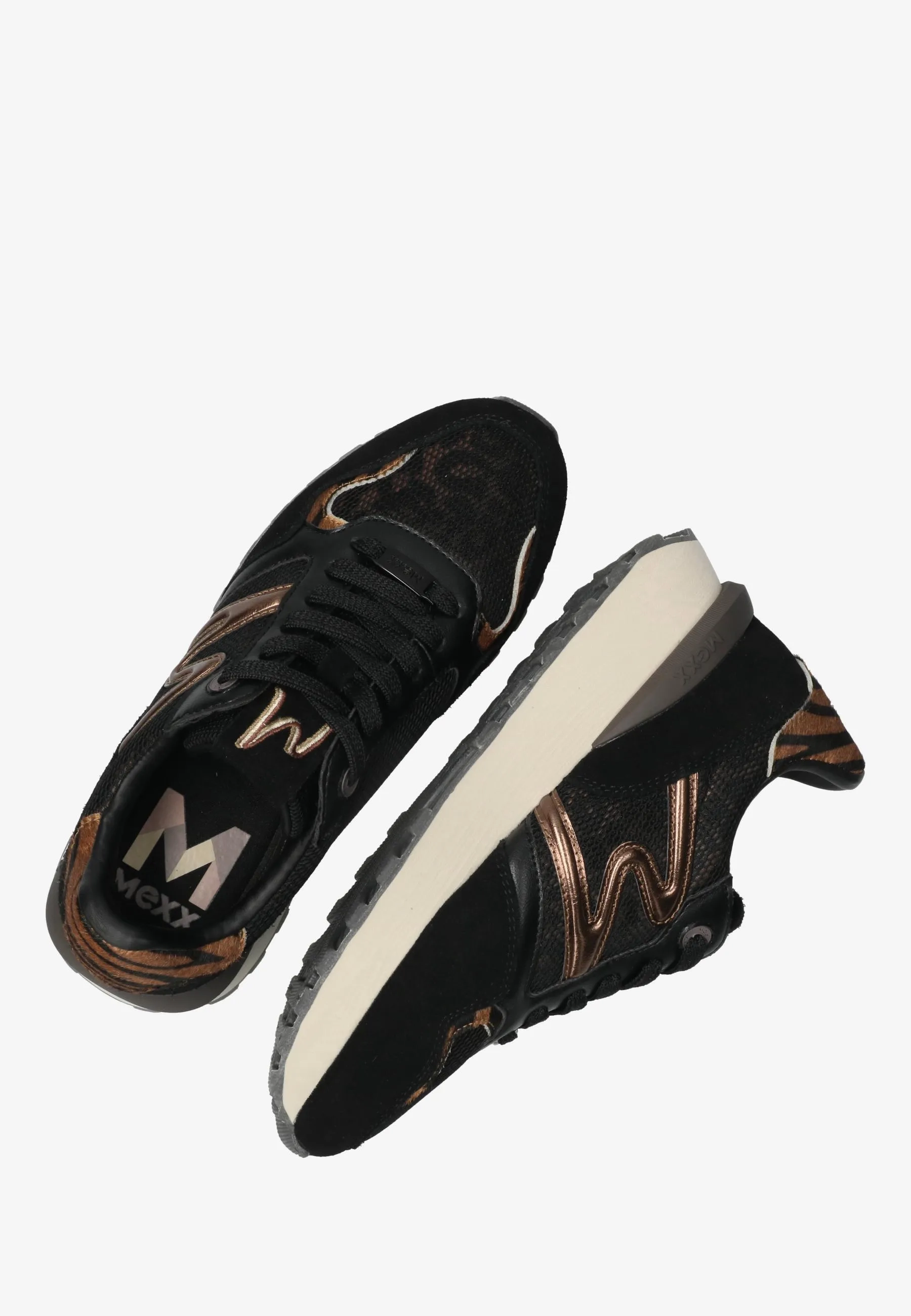 Juju Humper Sneaker Animal Print Black