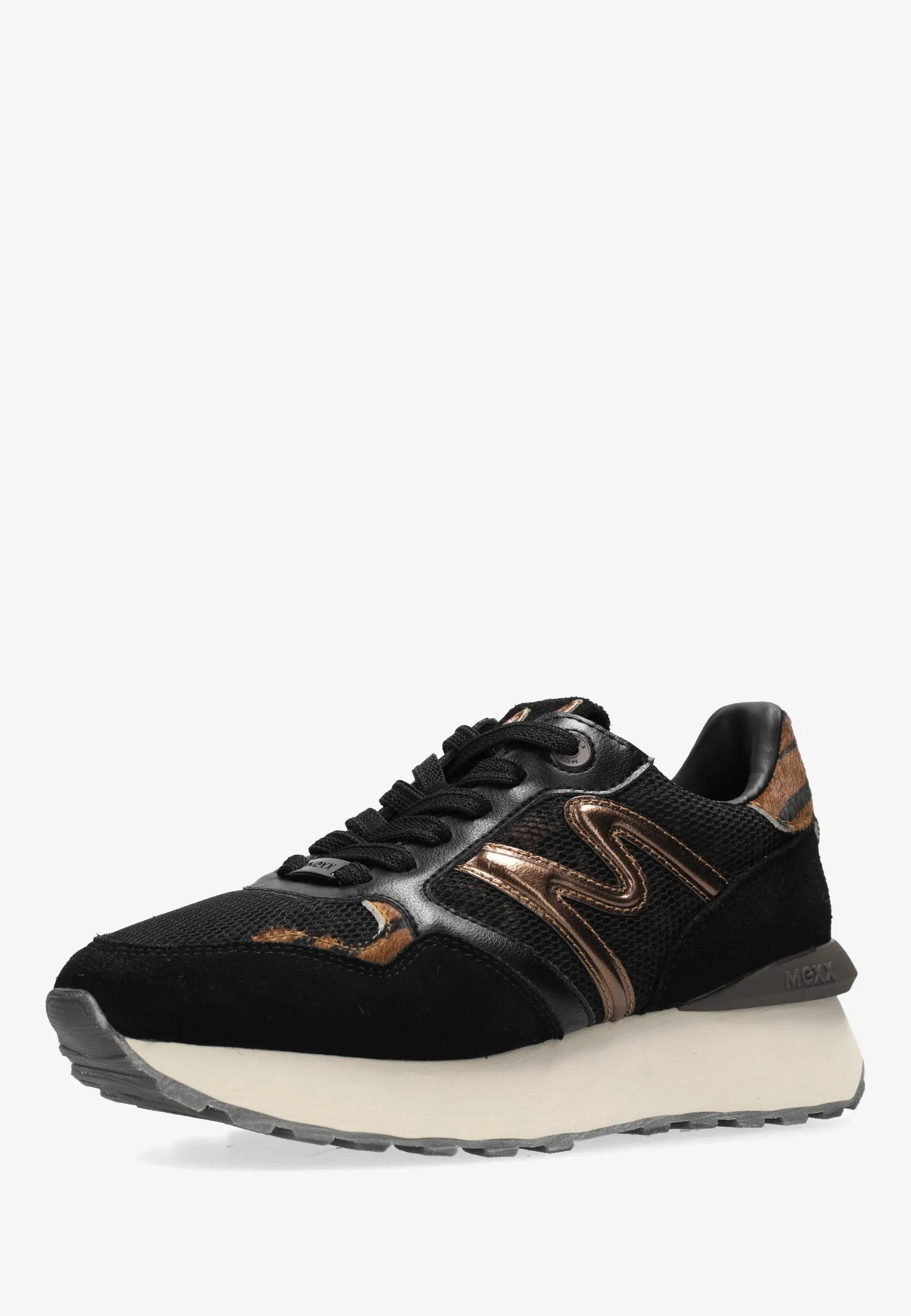 Juju Humper Sneaker Animal Print Black