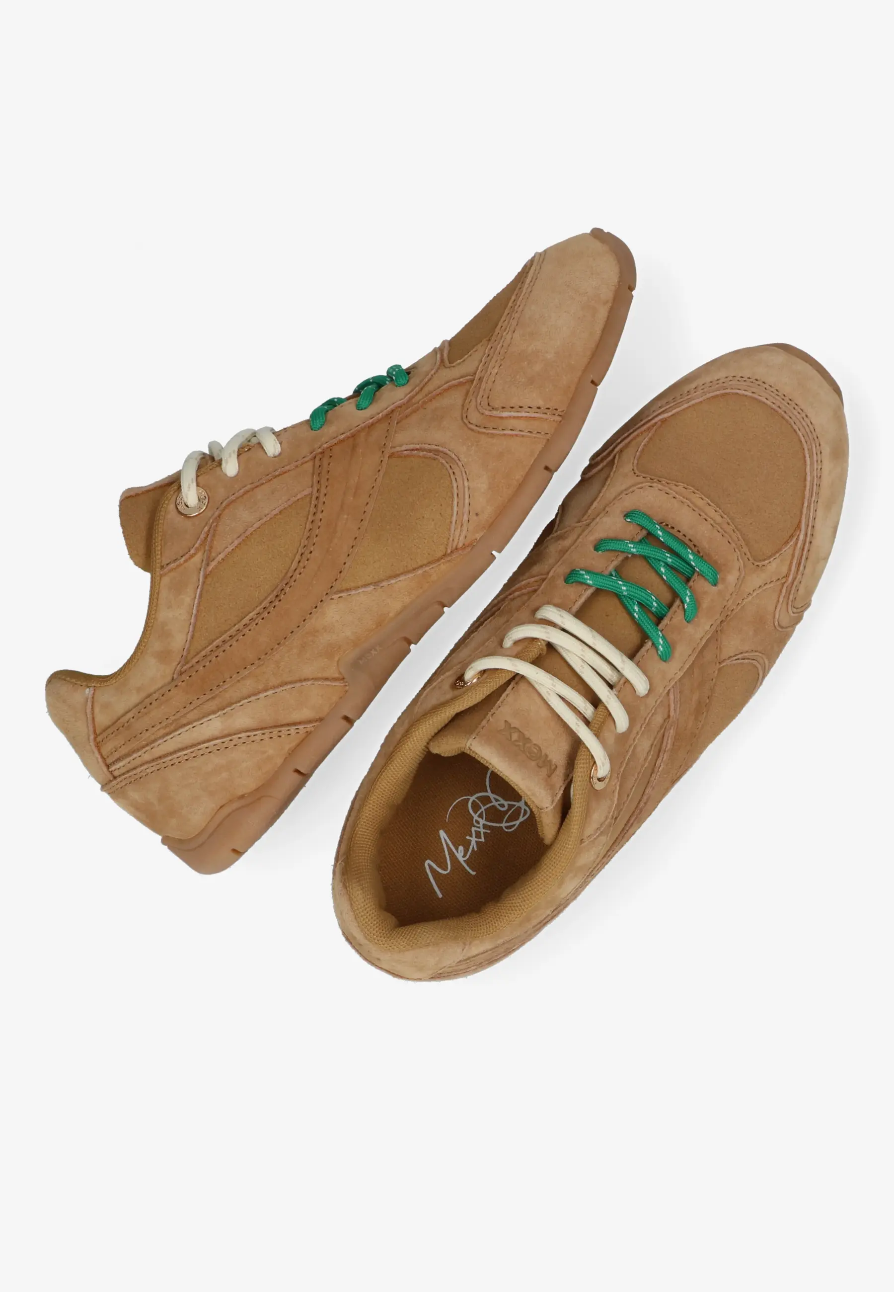 Mexx Dames | Bruine sneakers