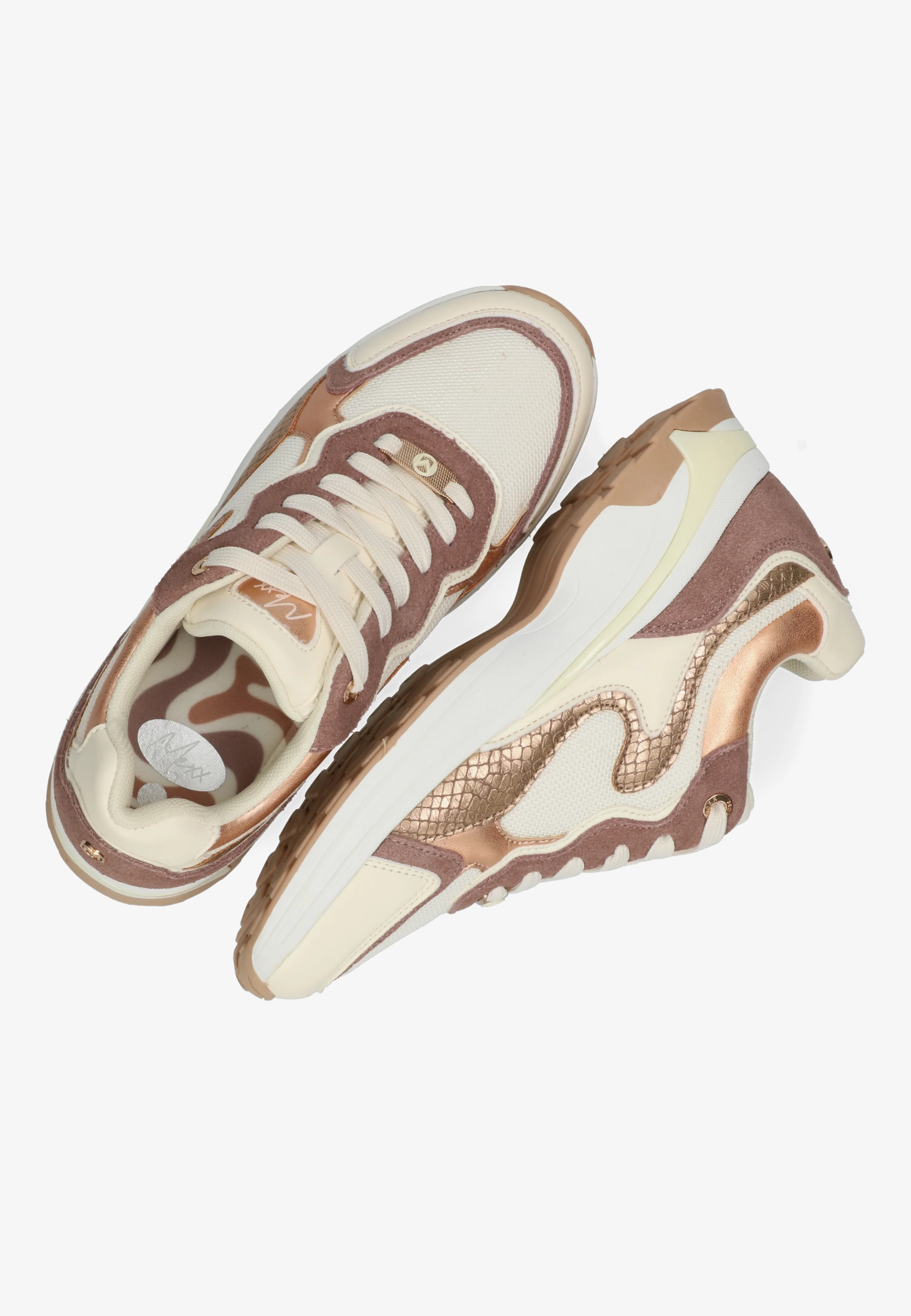 Portia Love Sneaker White/Brown