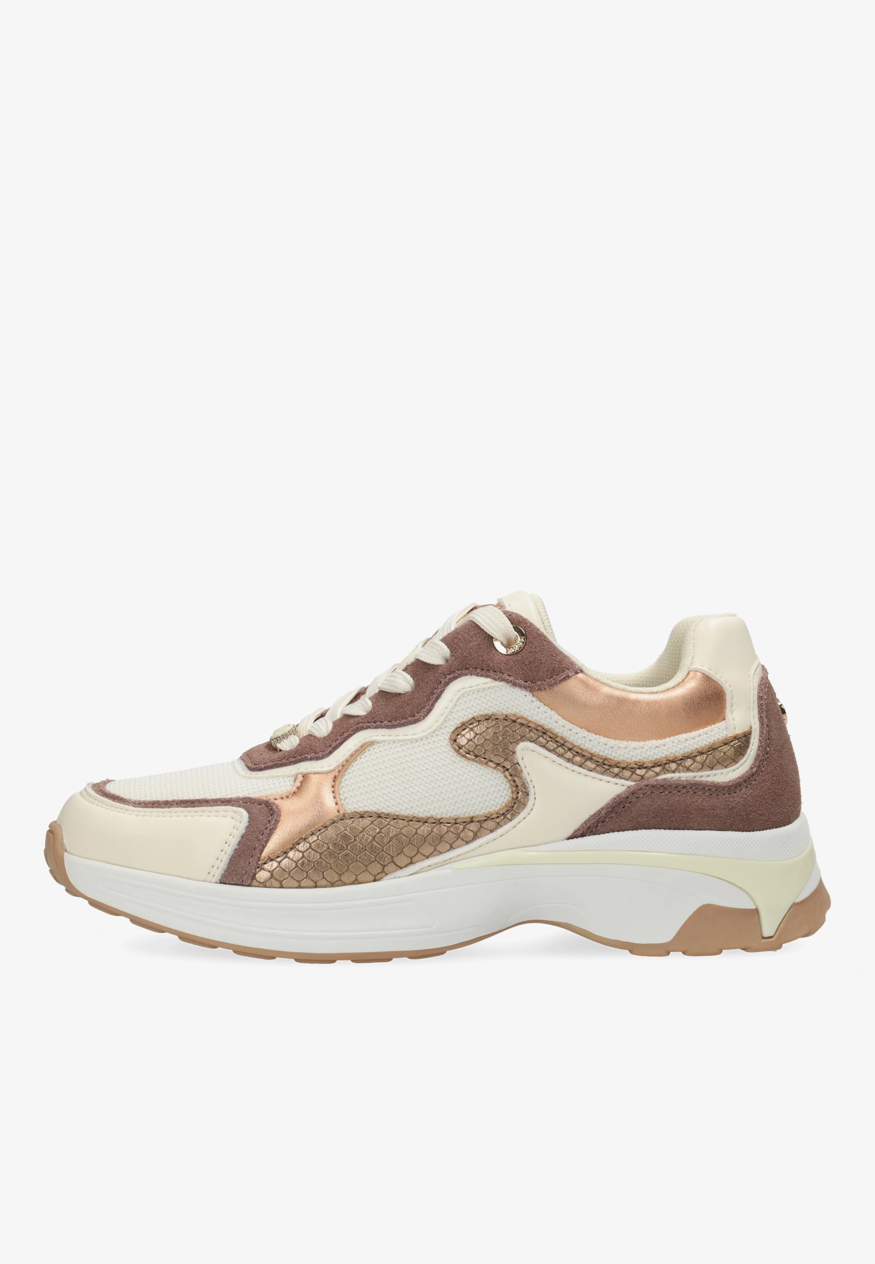 Portia Love Sneaker White/Brown