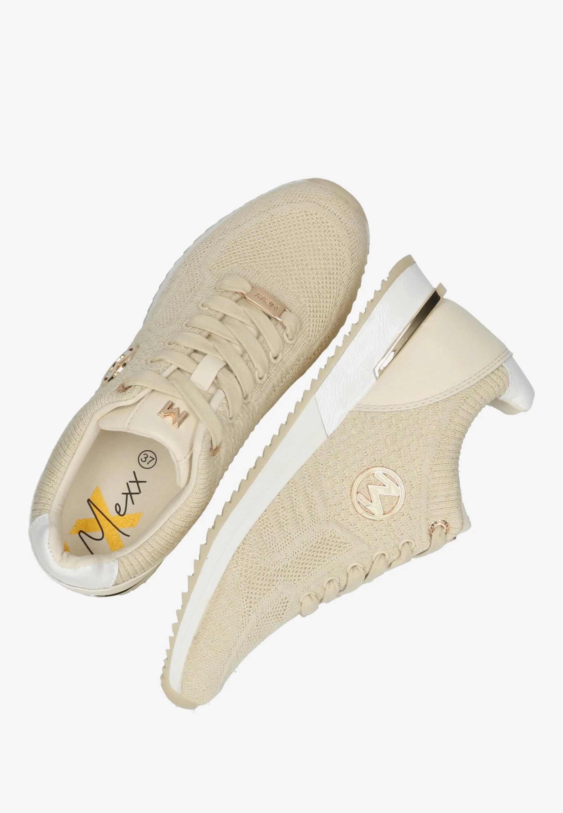 Gitte Glitter Ellen Sneaker Sand