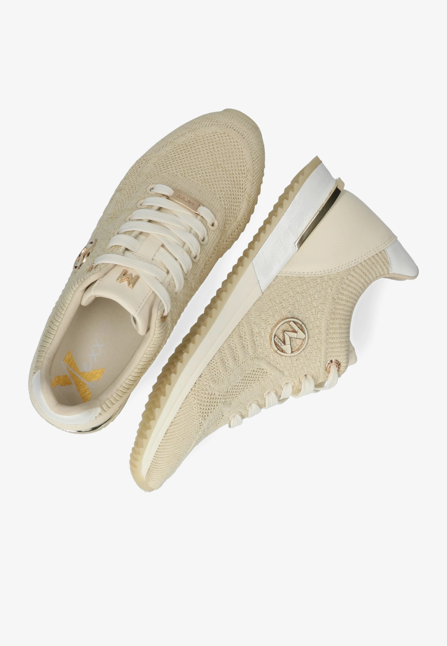 Gitte Glitter Ellen Sneaker Sand