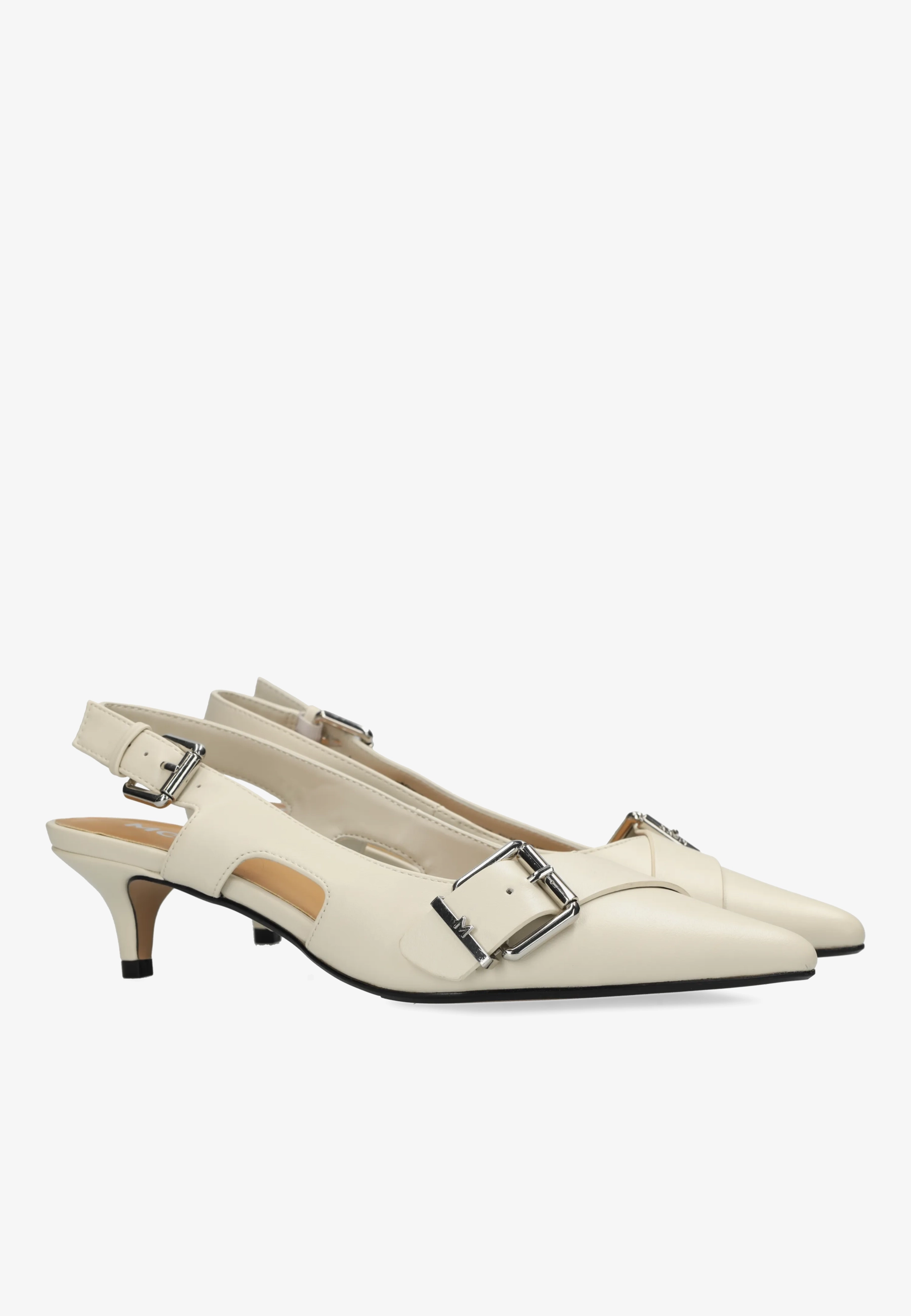 Tyra Suki Slingback Pump Cream