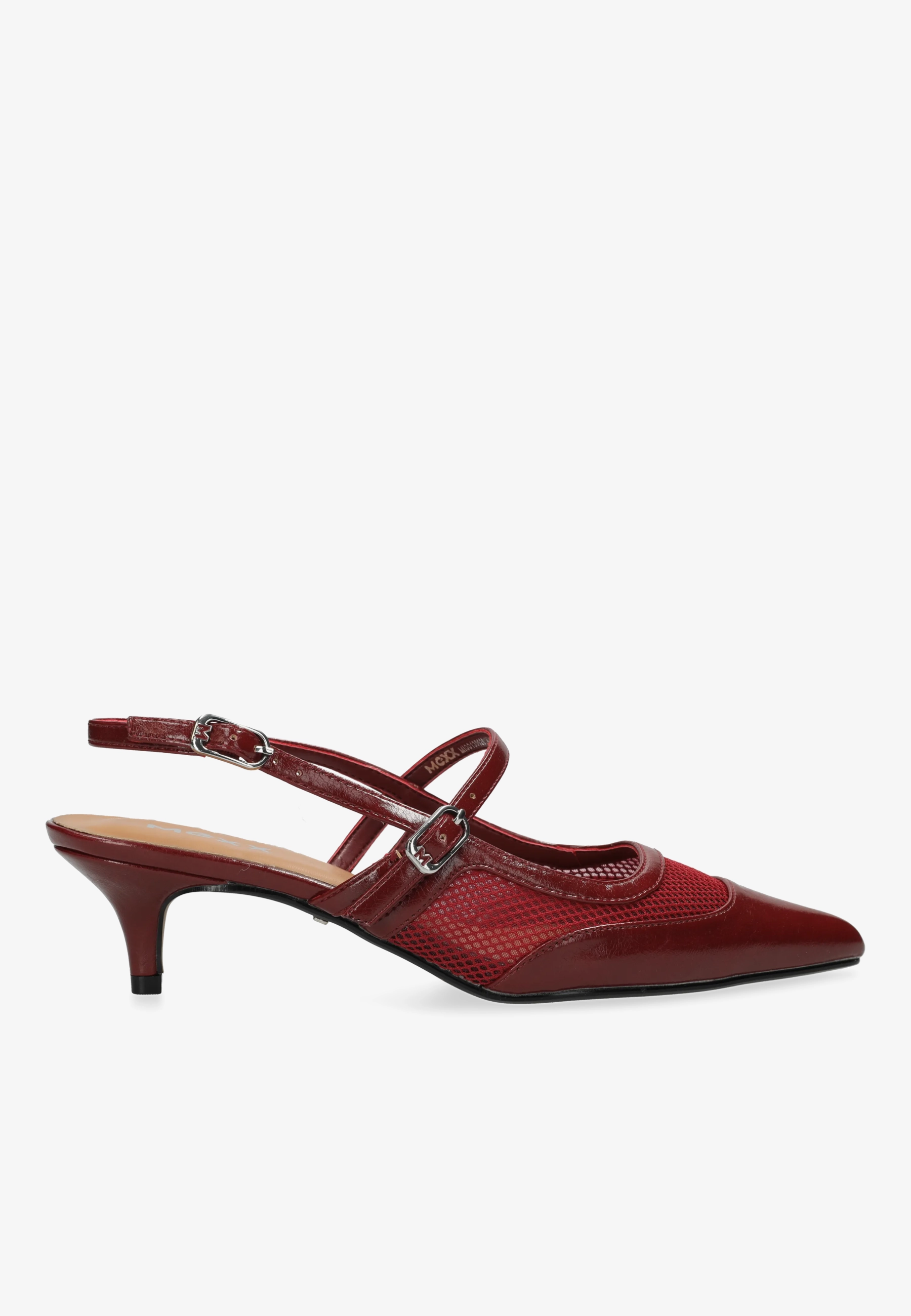 Tory Suki slingback pump donkerrood