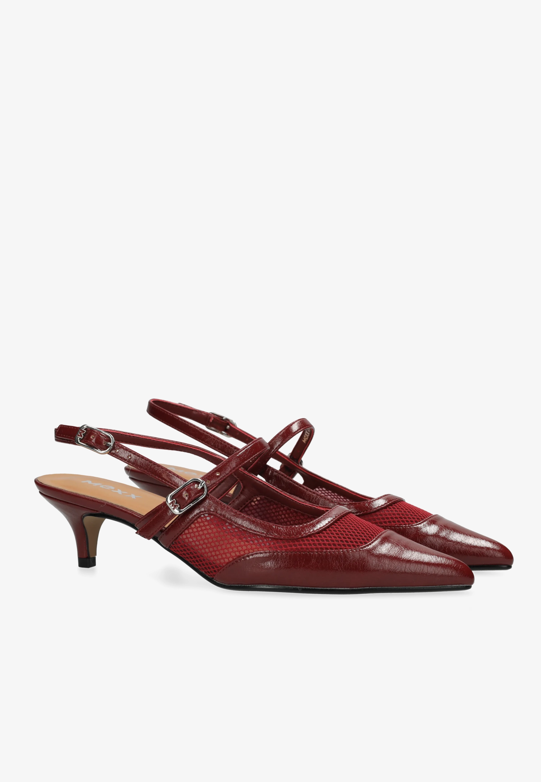 Tory Suki slingback pump donkerrood