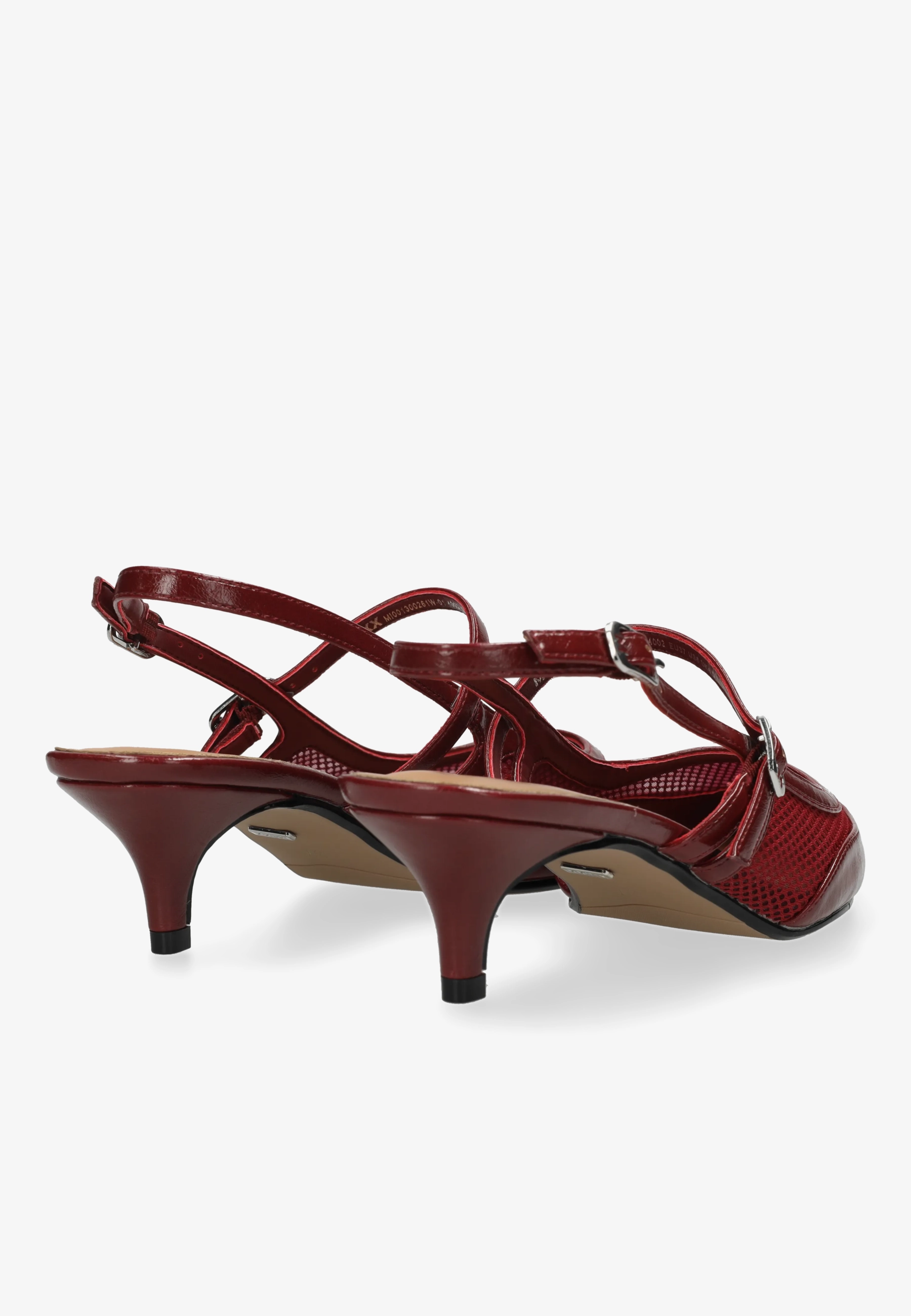 Tory Suki slingback pump donkerrood