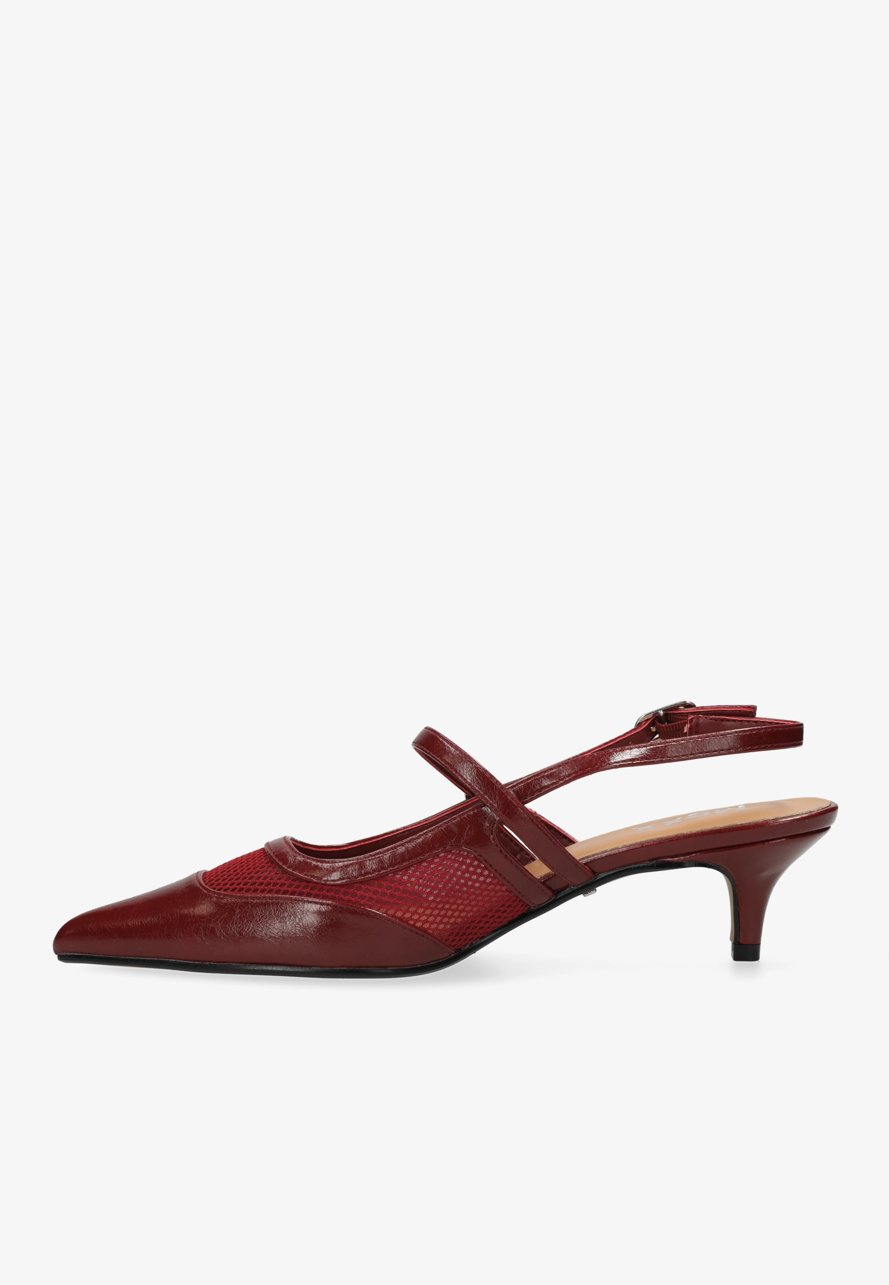 Tory Suki slingback pump donkerrood