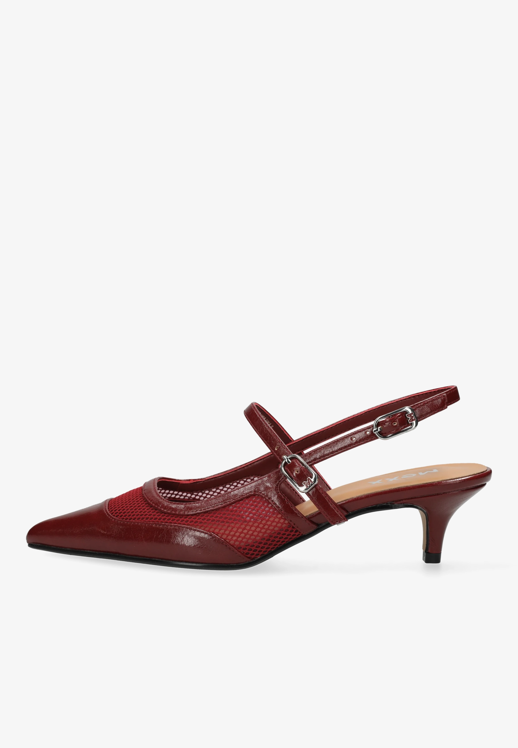 Tory Suki slingback pump donkerrood