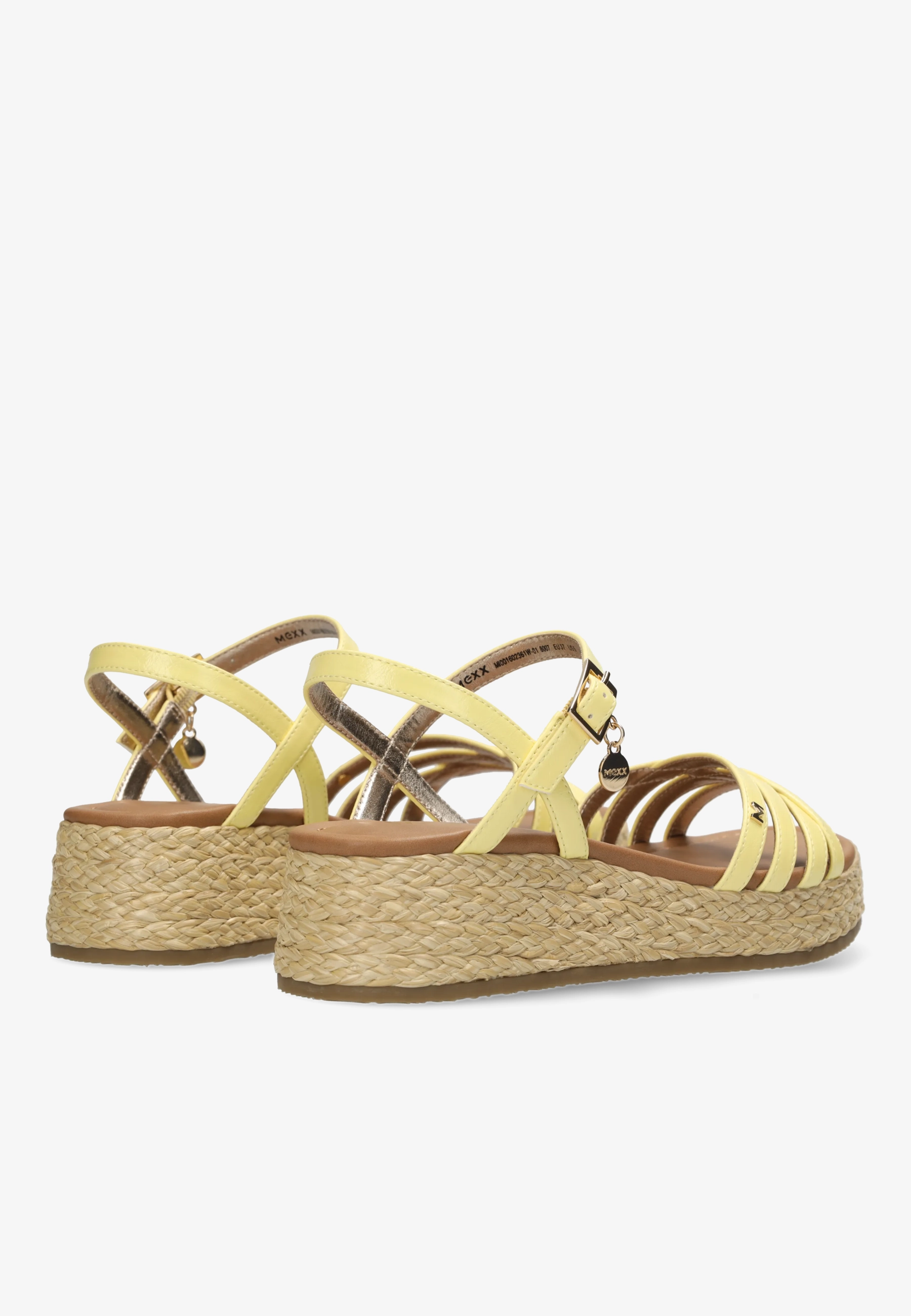 Noemi SadÃ© Heeled Sandal Pastel Yellow