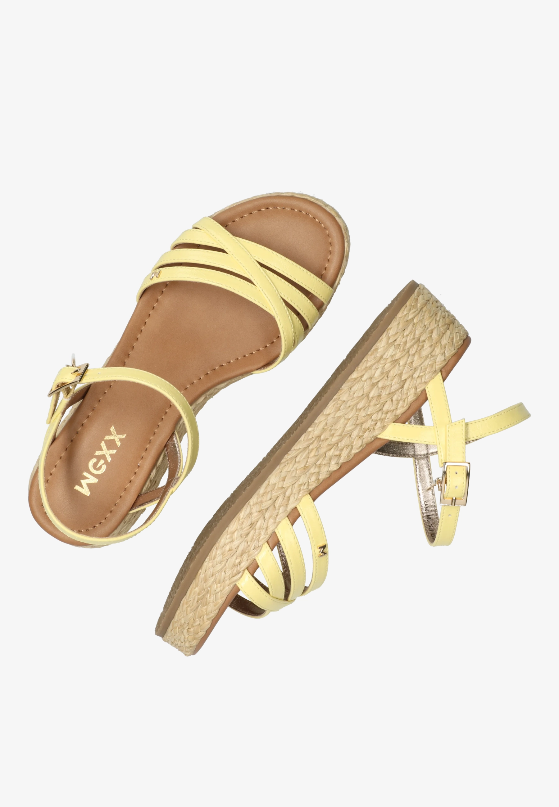Noemi SadÃ© Heeled Sandal Pastel Yellow