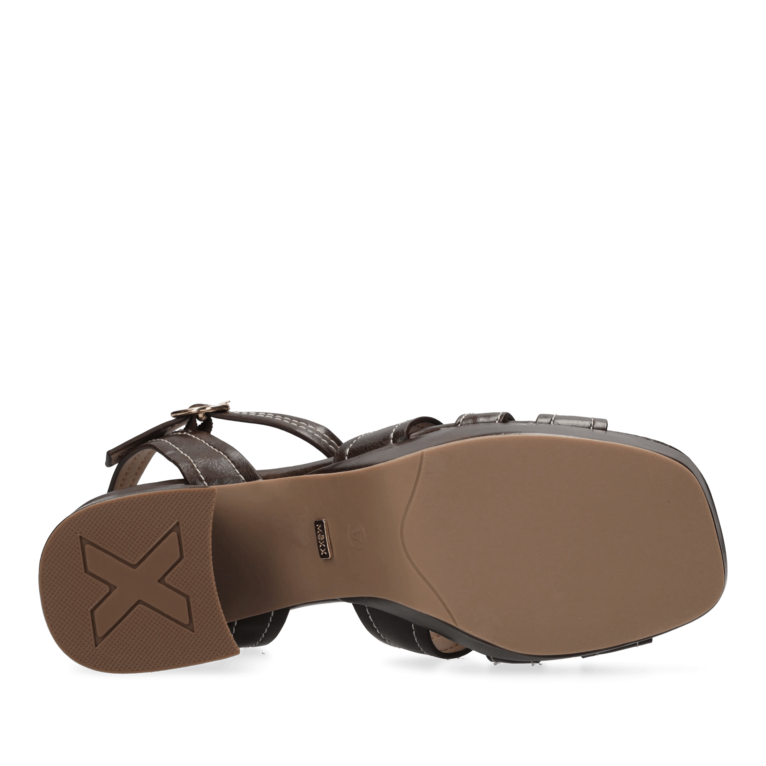 Mexx Women | Dark cognac platform sandals