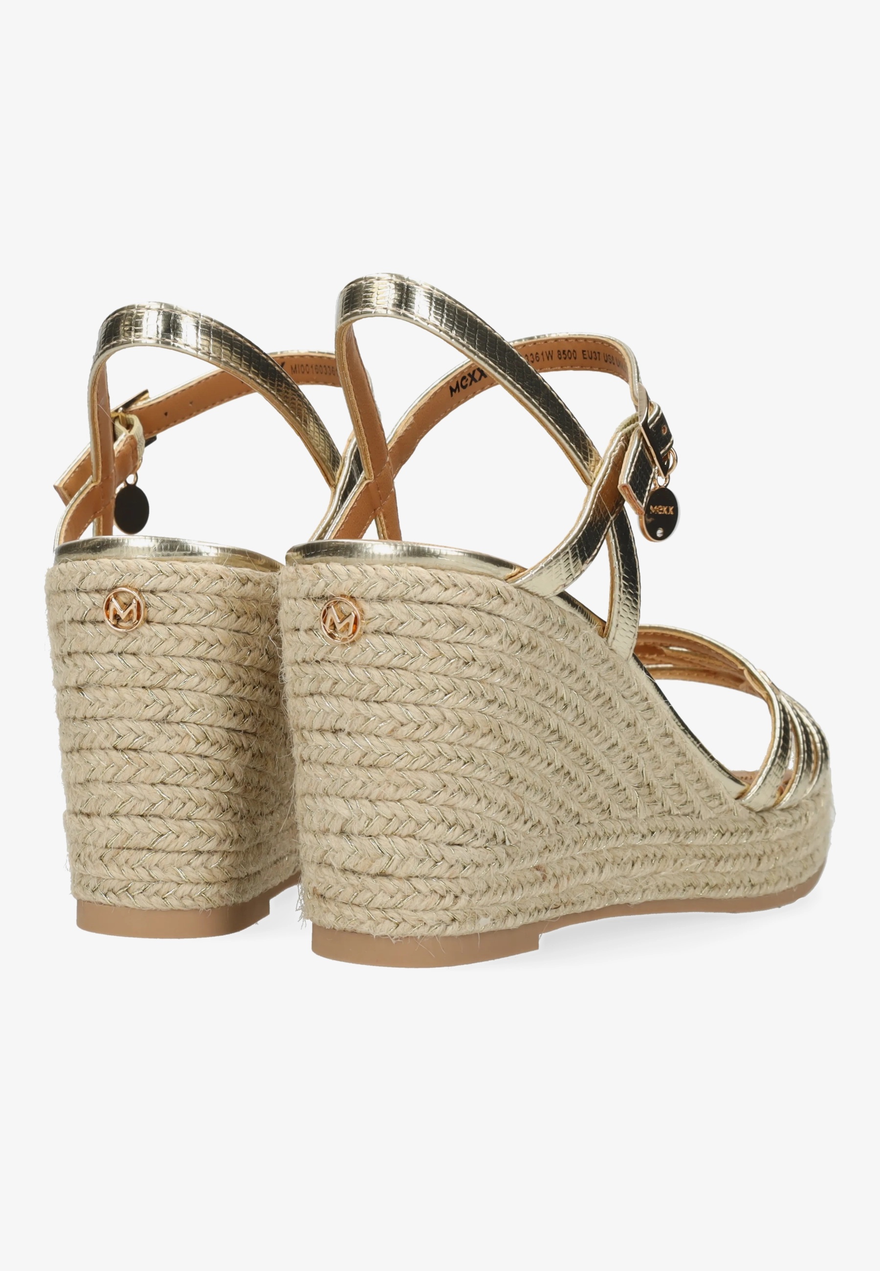 Noemi Pakina Heeled Sandal Gold