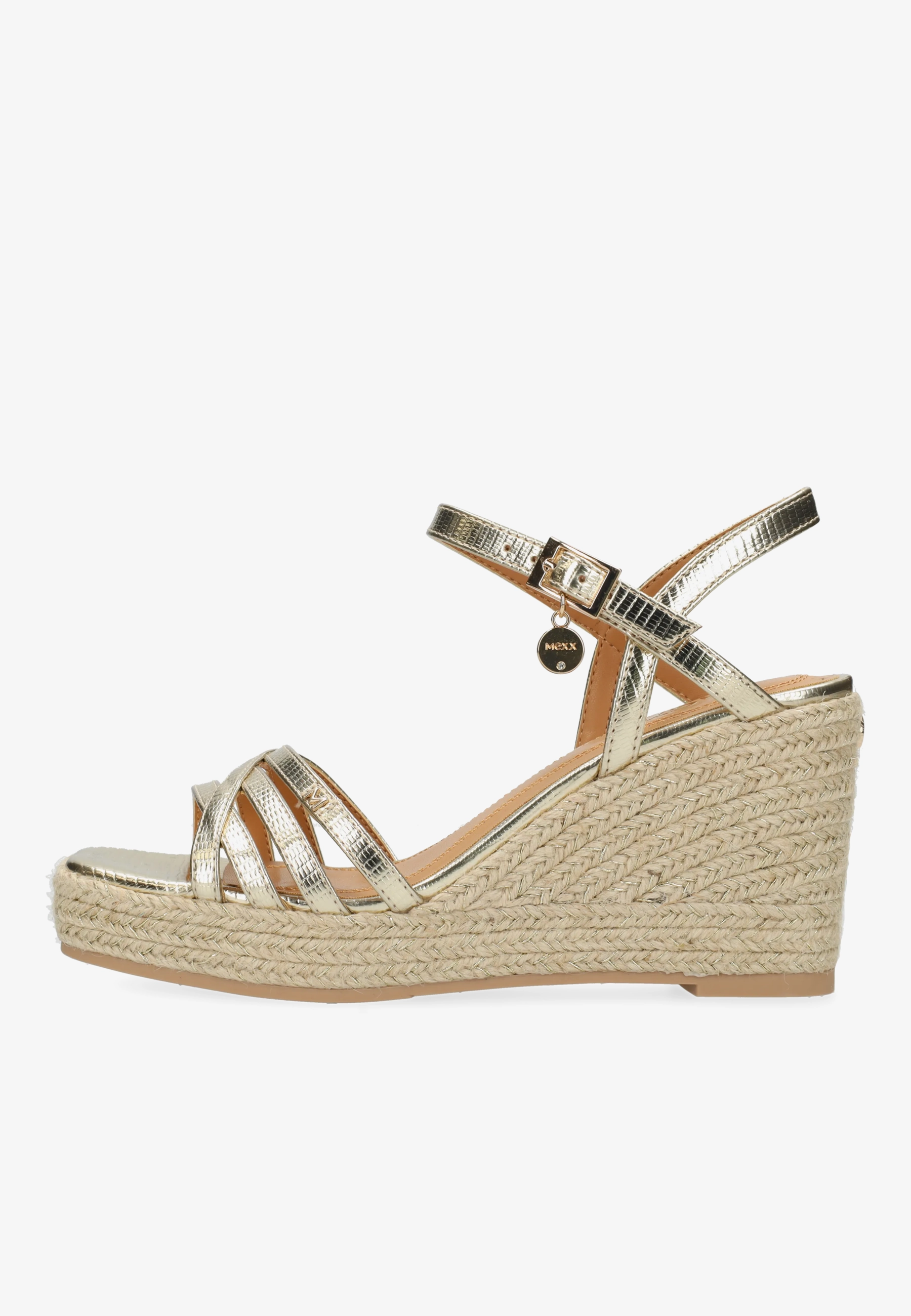 Noemi Pakina Heeled Sandal Gold