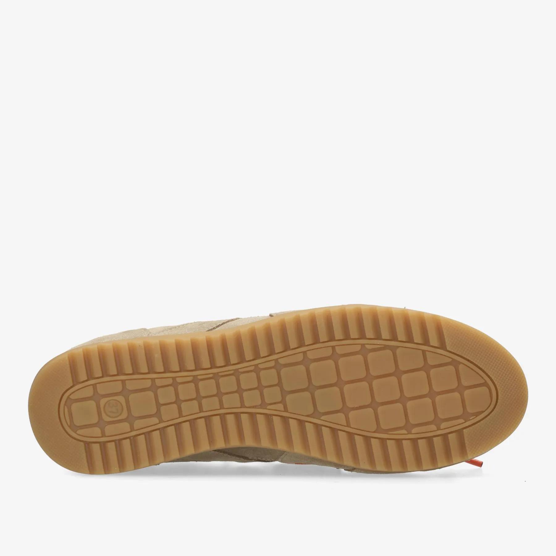 April Mina sneaker Suède Zand
