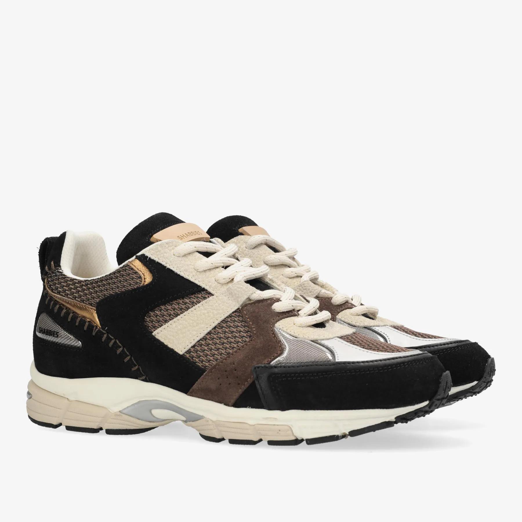 Abbey Run Sneaker Mesh Black/Off White