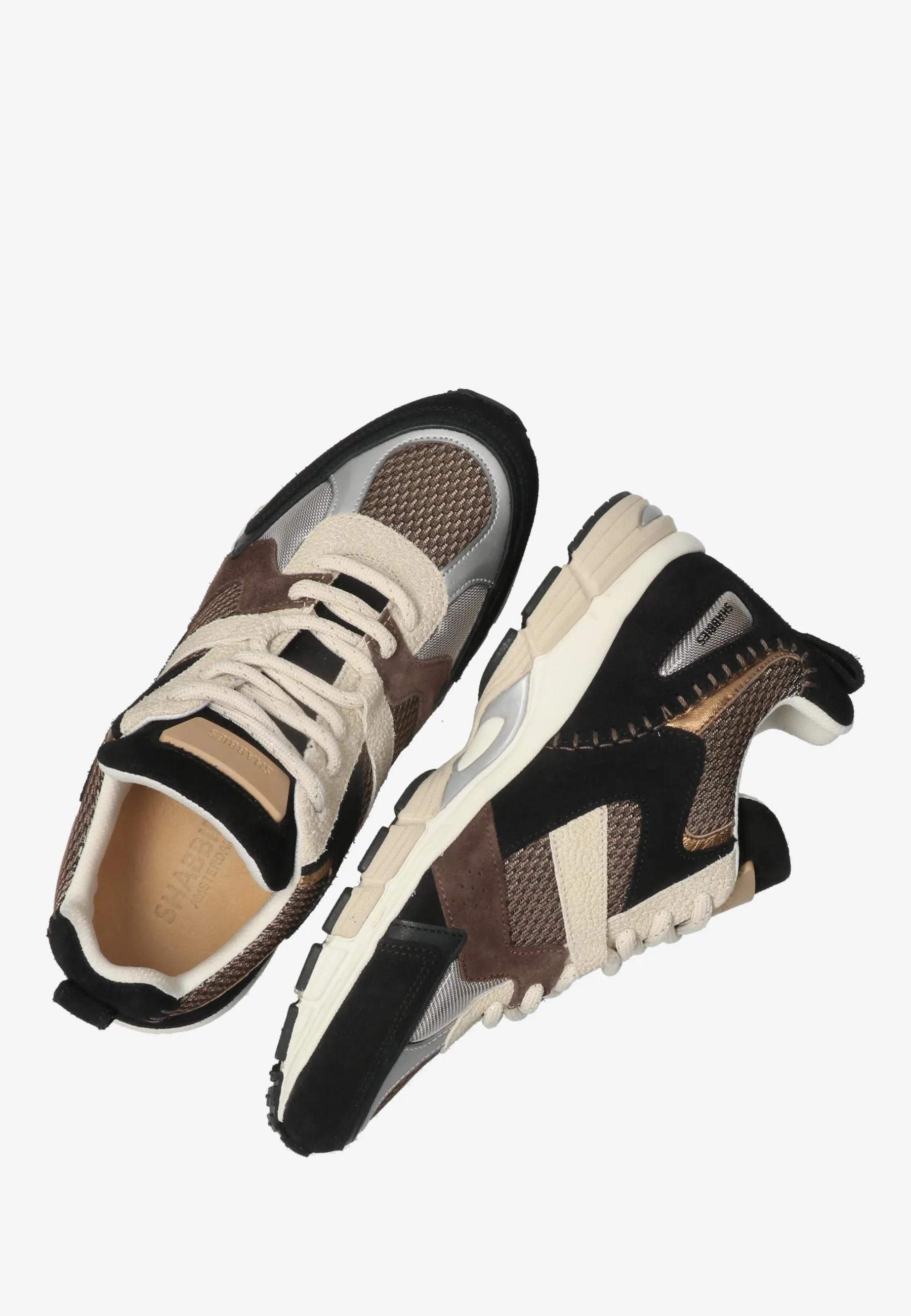 Abbey Run Sneaker Mesh Black/Off White