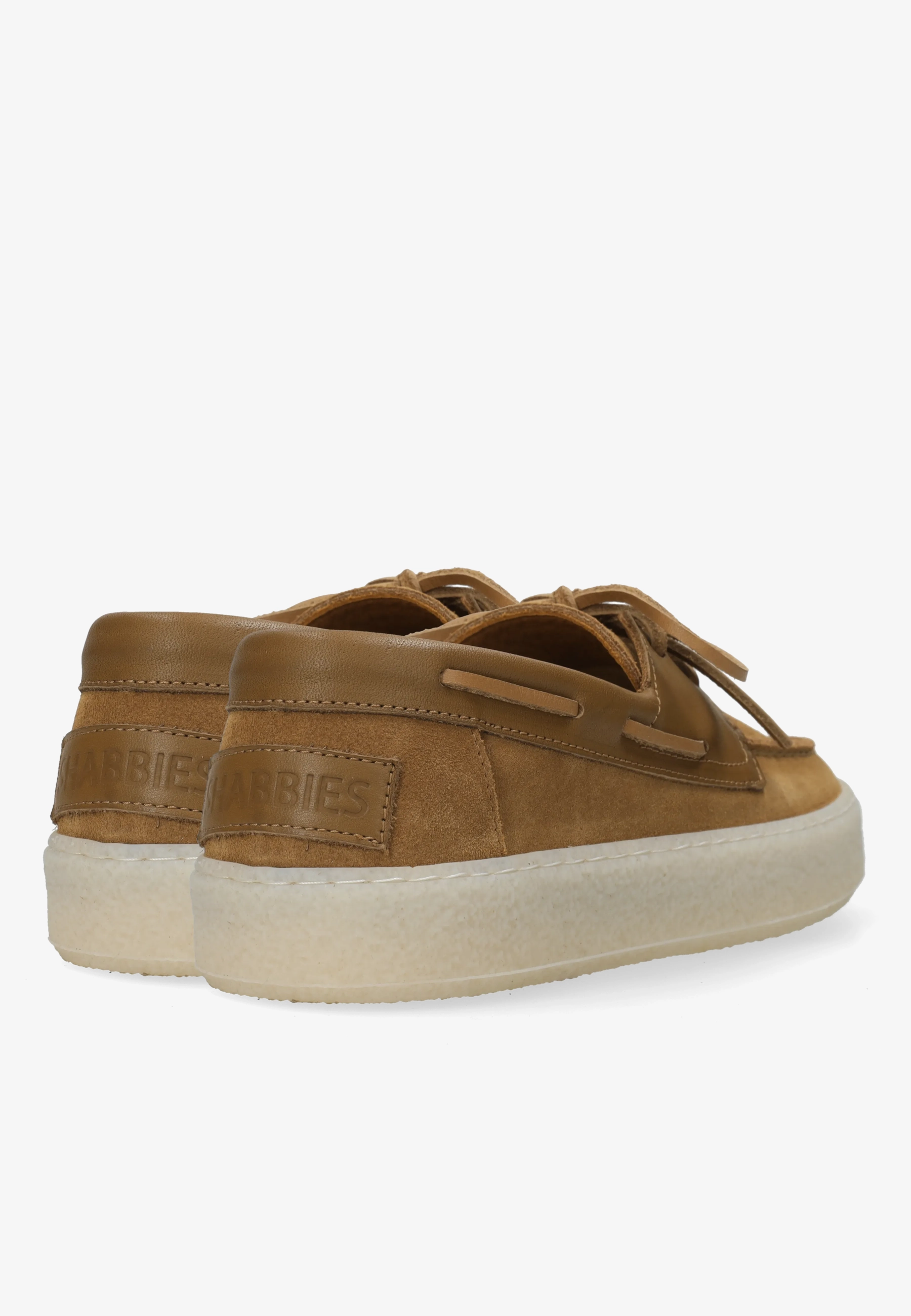 Zenne Mocca boatshoe Suède Cognac