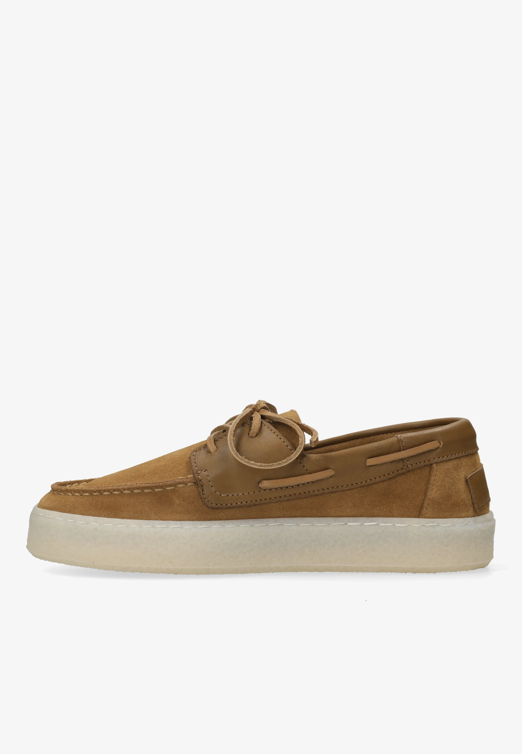 Zenne Mocca boatshoe Suède Cognac